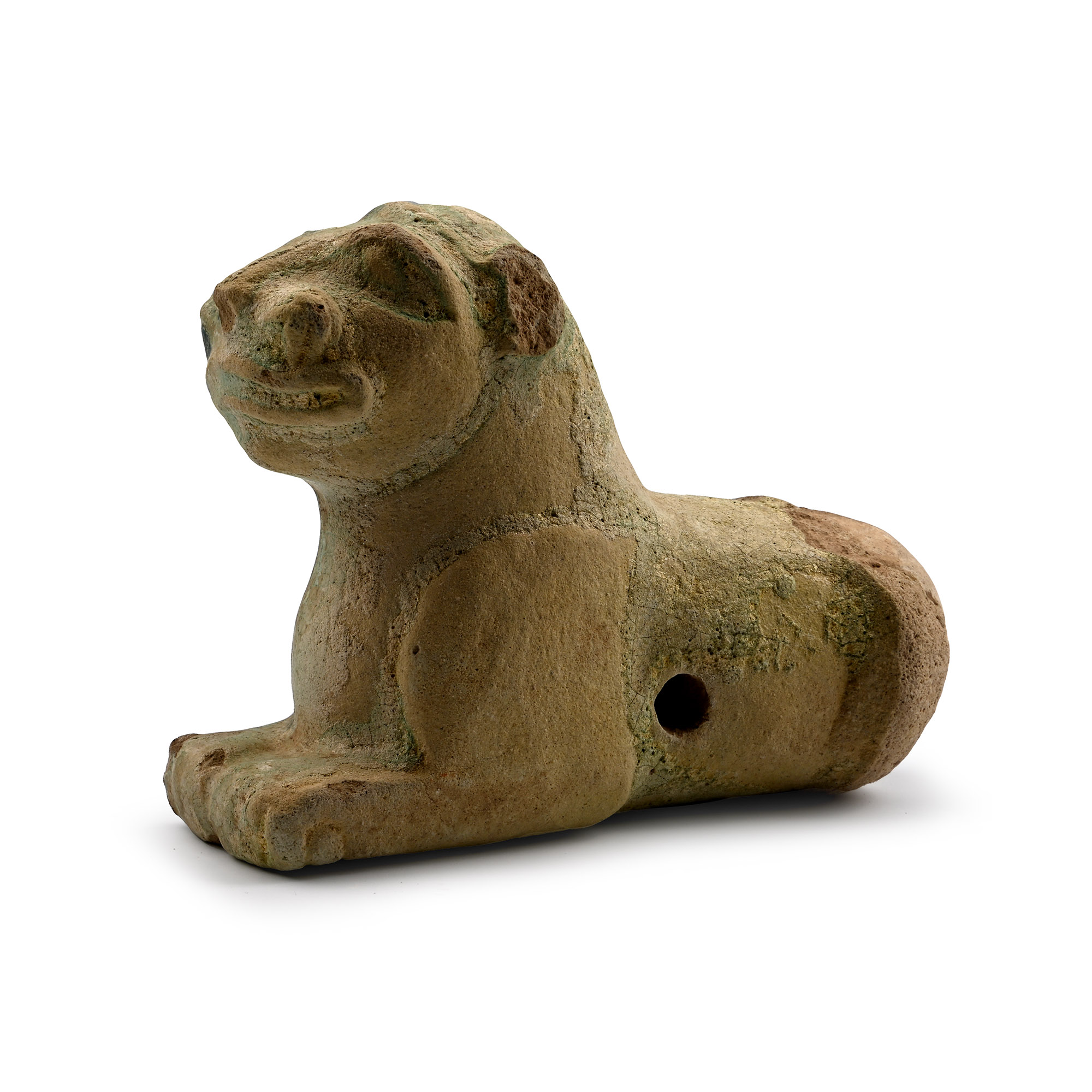 Ziwiye Faience Lion Figurine