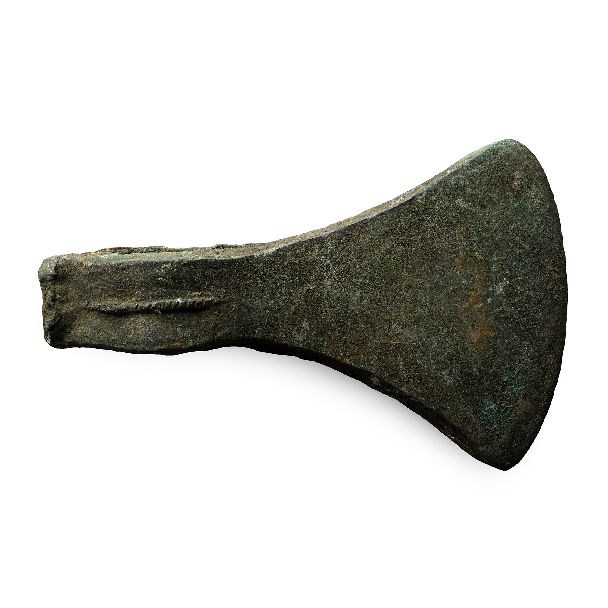 Large Heavy Luristan Bronze Axehead
