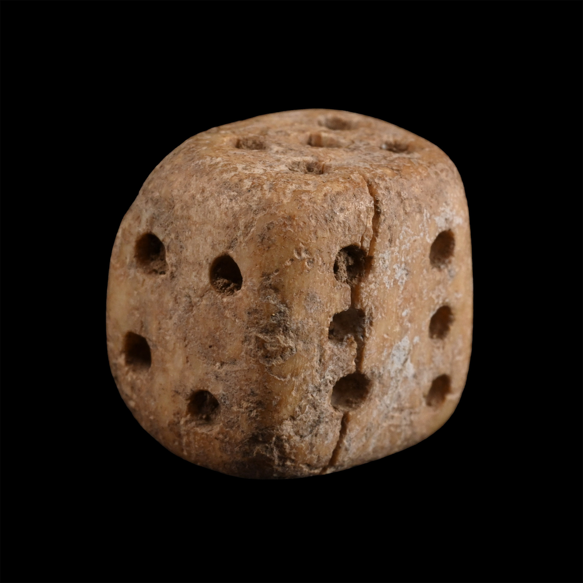 Roman Bone Gaming Die