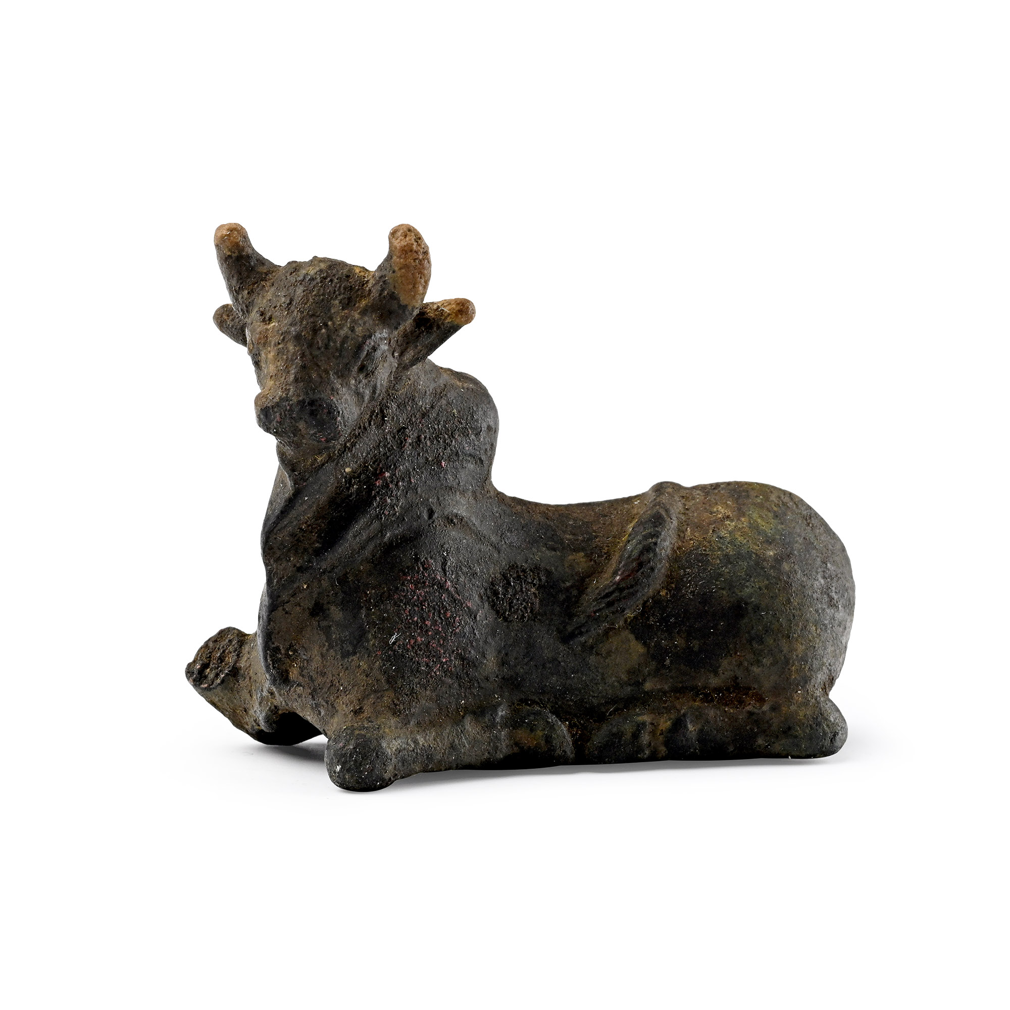 Roman Bronze Zebu Statuette