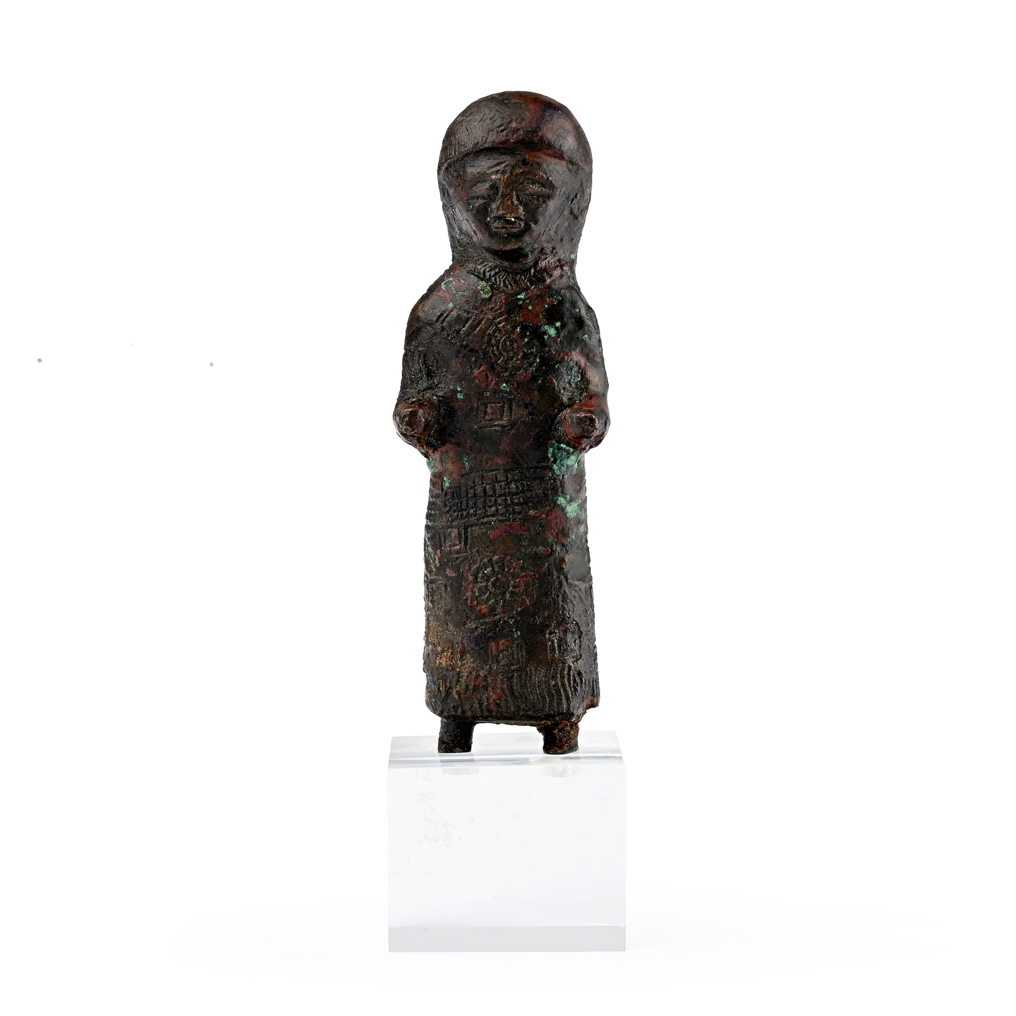 Urartu Copper Figure of a Goddess