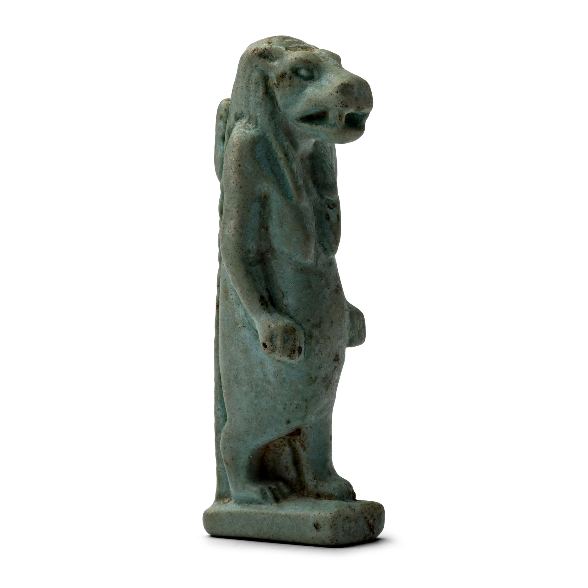 Egyptian Faience Amulet Representing Taweret