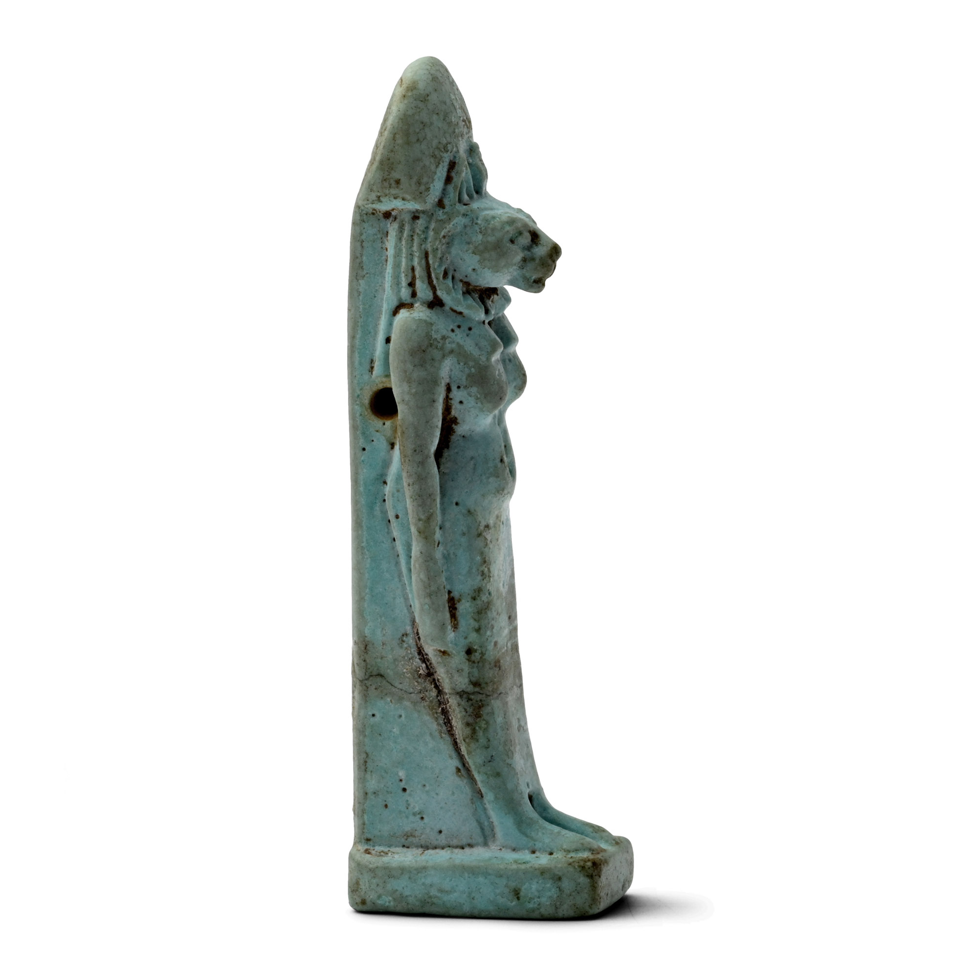 Egyptian Faience Amulet Representing Sekhmet