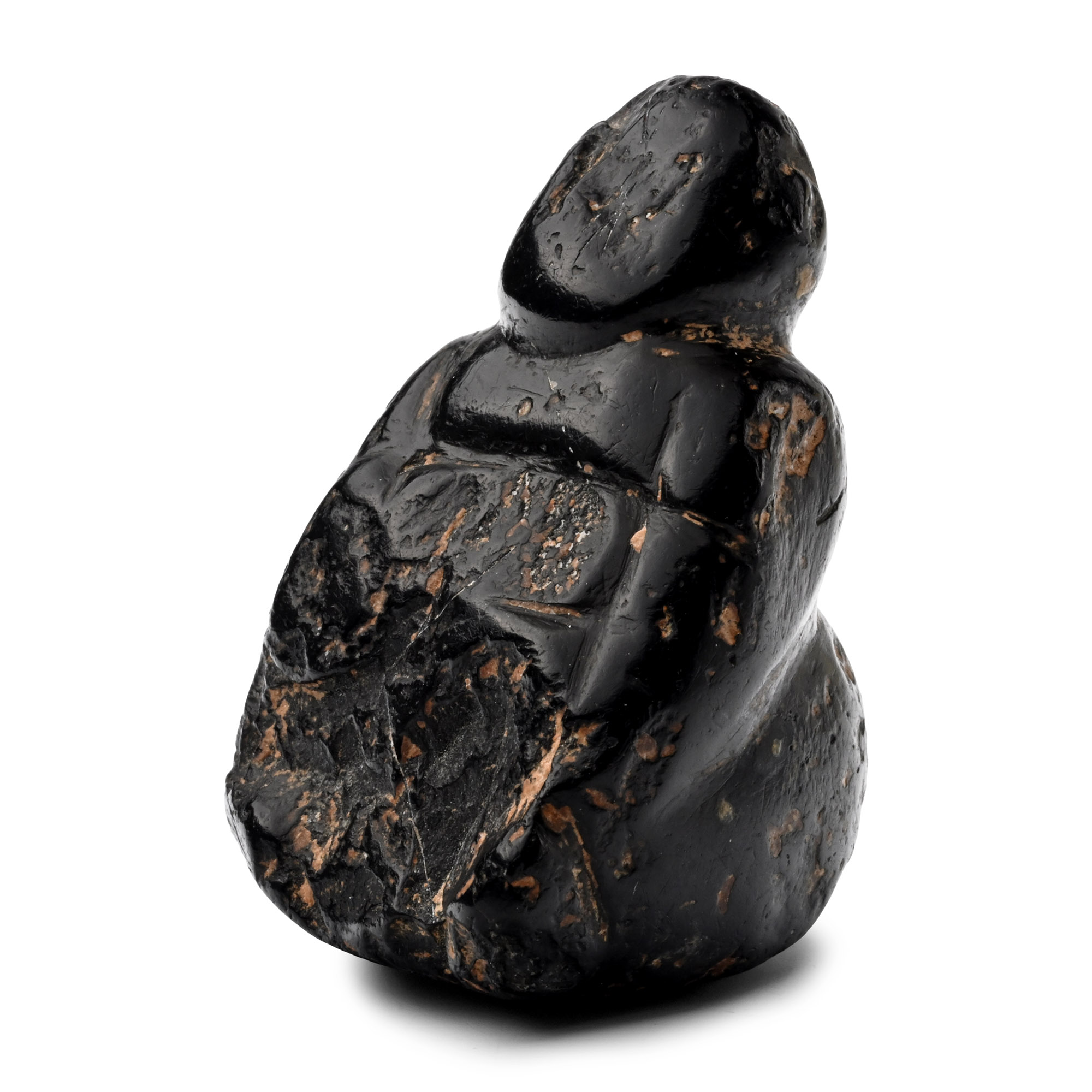 Anatolian Obsidian Idol