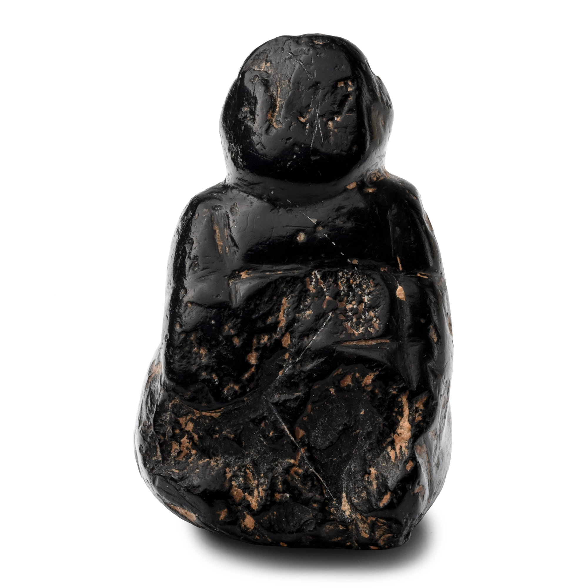 Anatolian Obsidian Idol