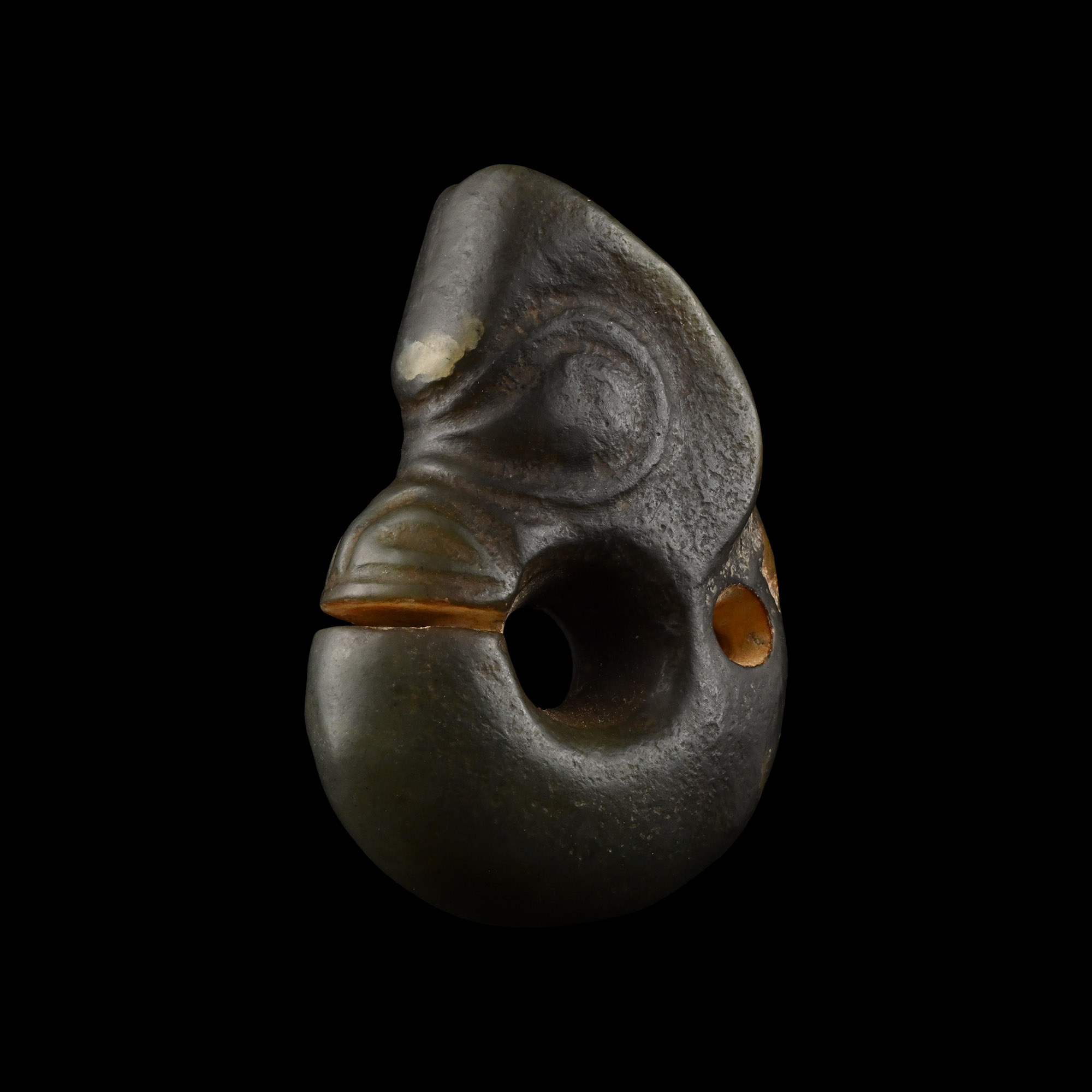 Chinese Green Jade Zhulong Pig Dragon