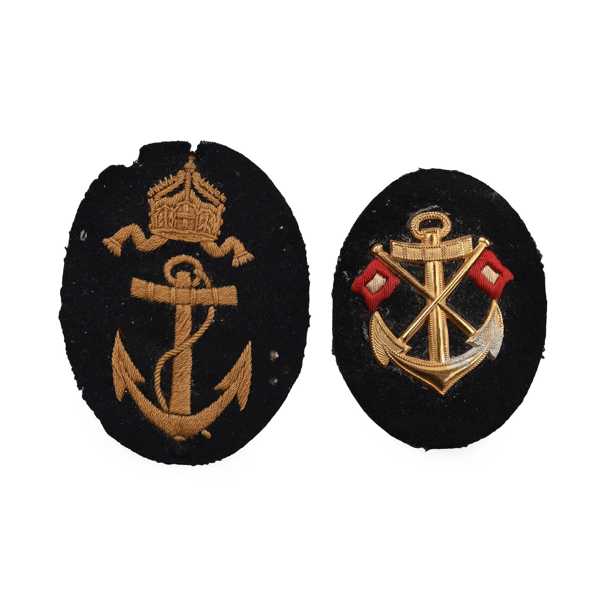 German Kriegsmarine Naval Patch Group