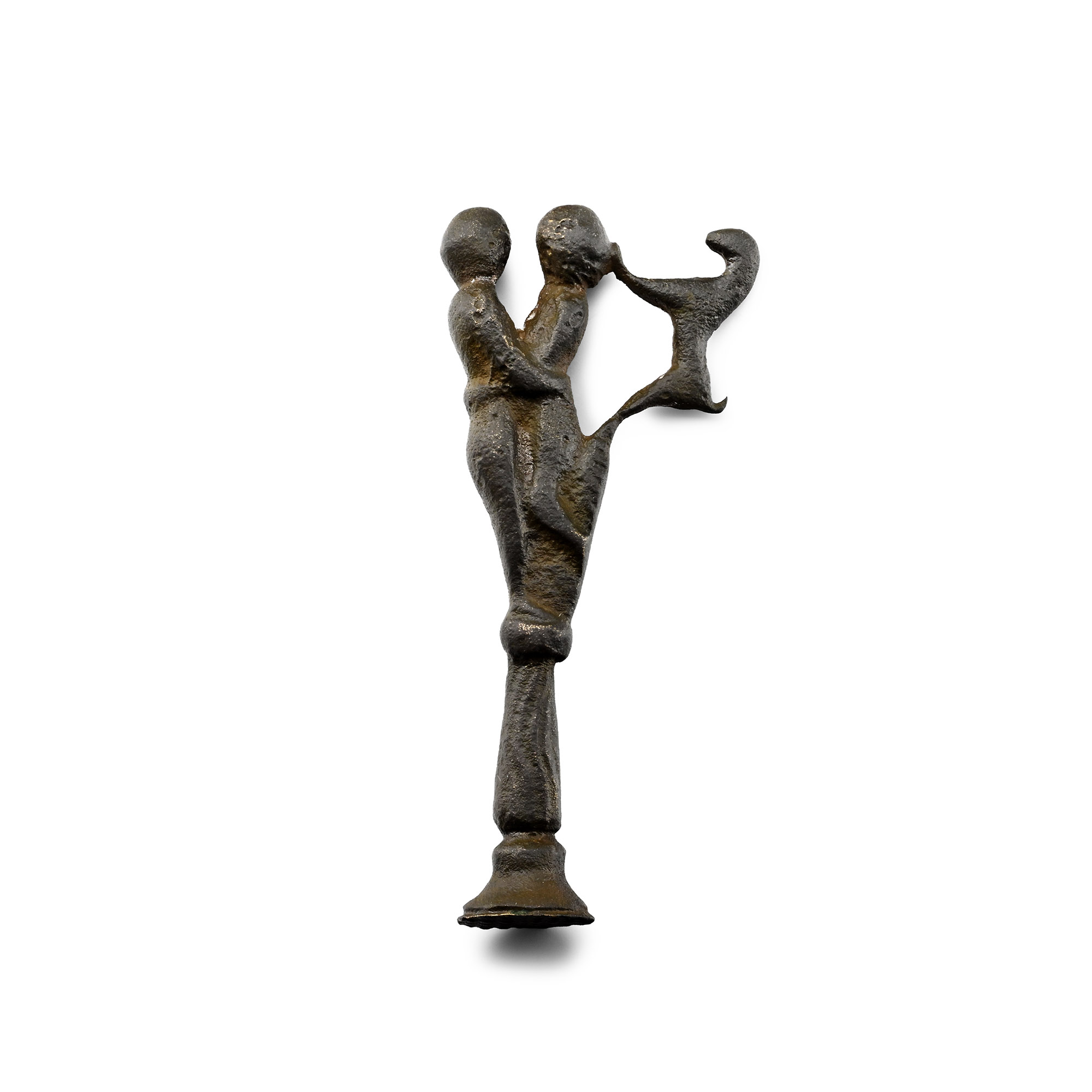 Georgian Bronze Bawdy Pipe Tamper