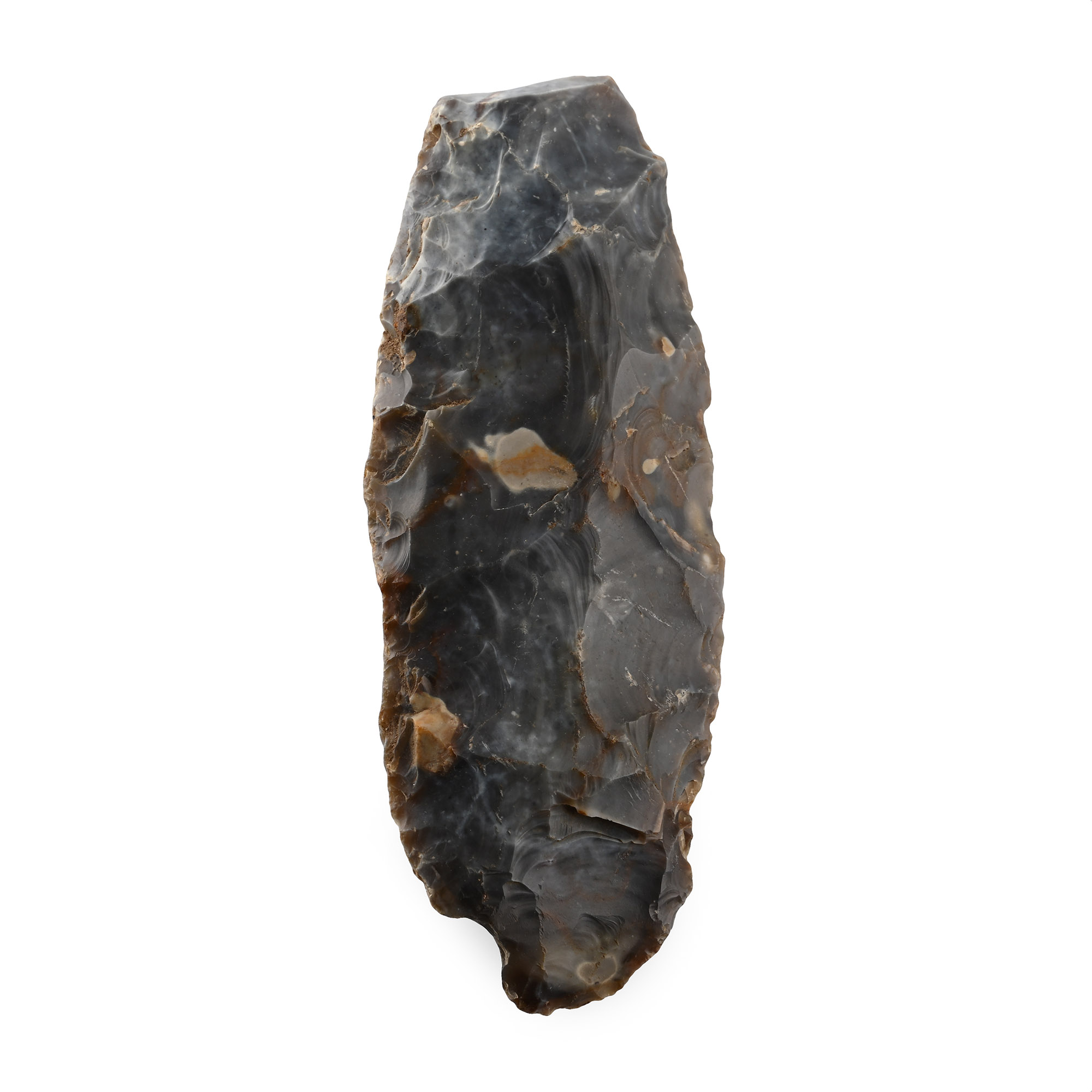 Stone Age Knapped Flint Axehead