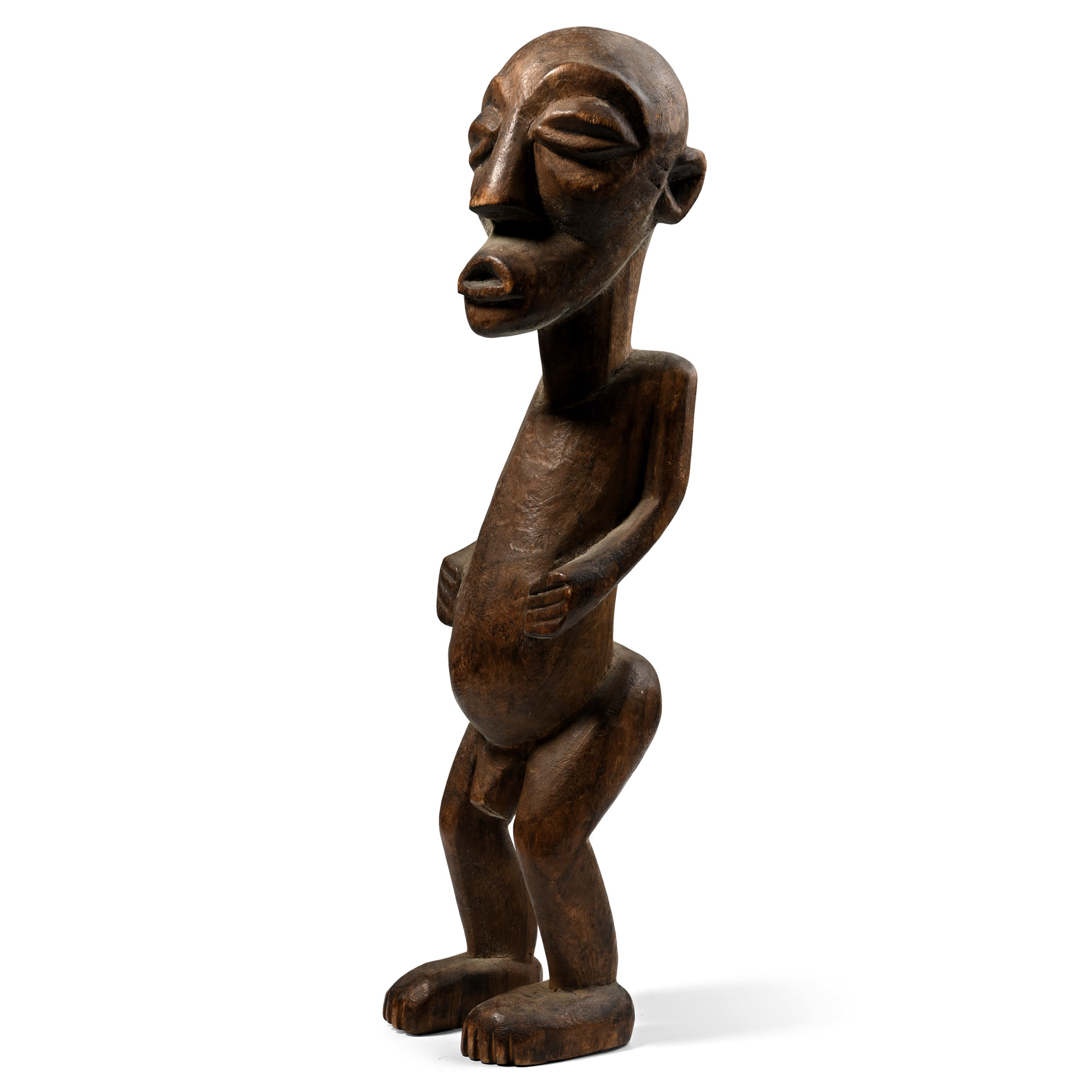 African Wooden Fertility Figure