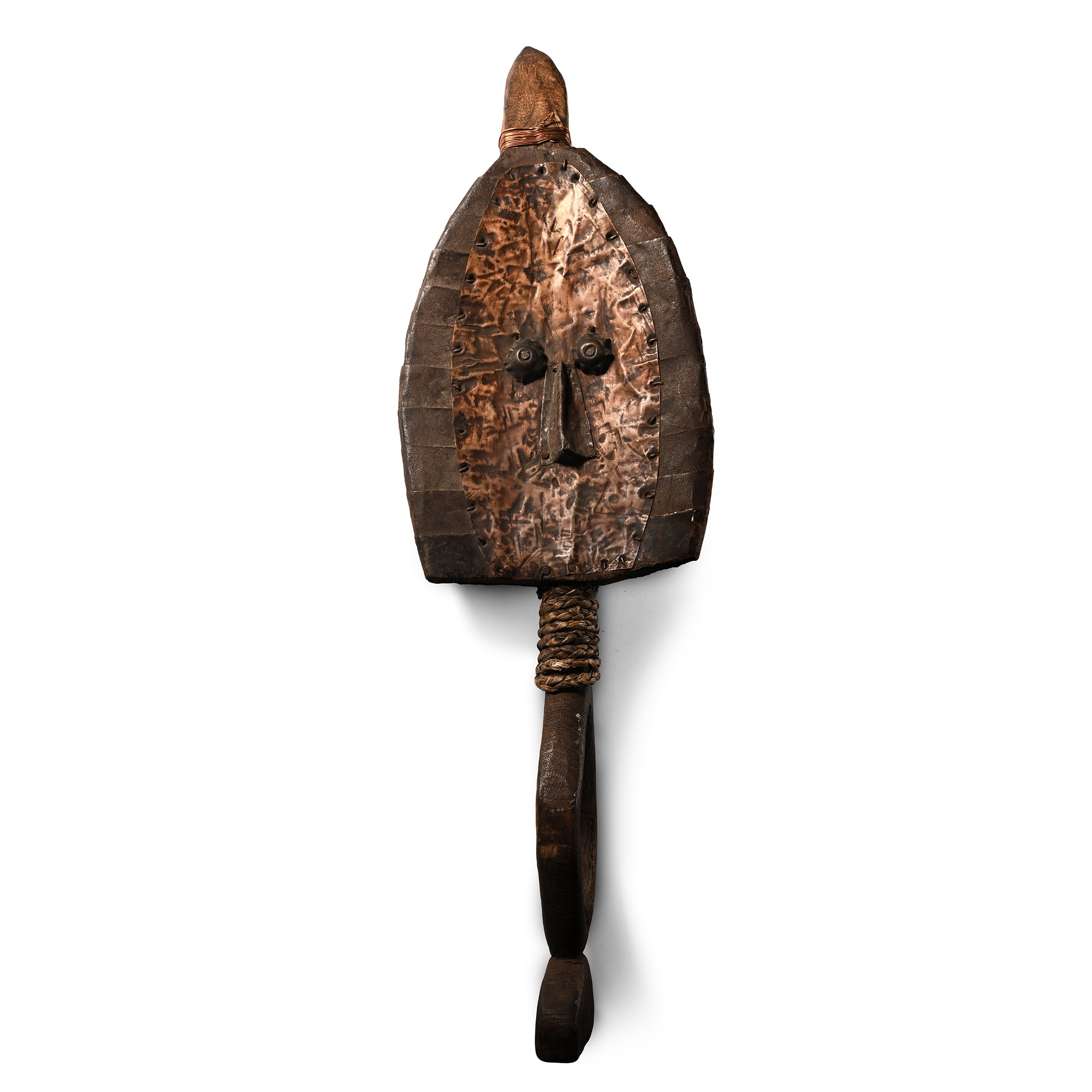 African Wooden Ceremonial Face Mask