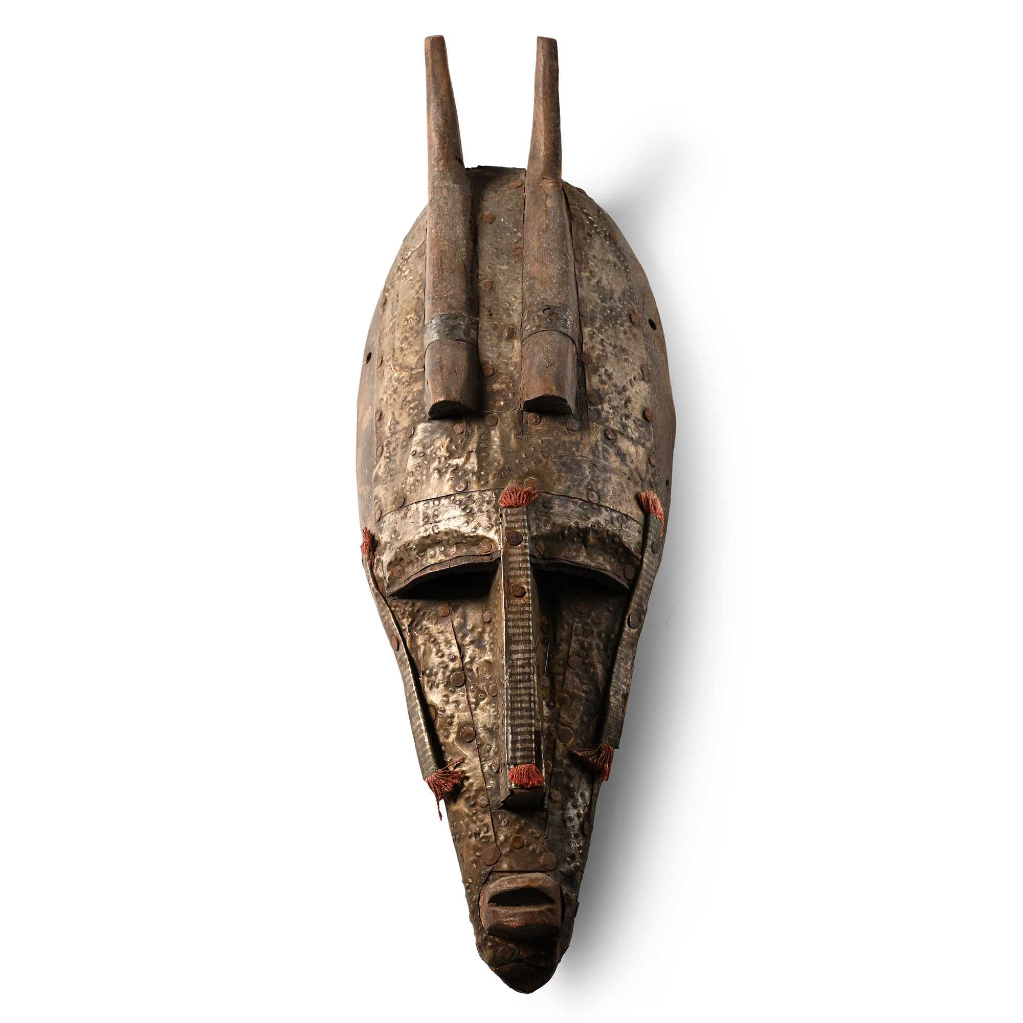 African Wooden Ceremonial Face Mask