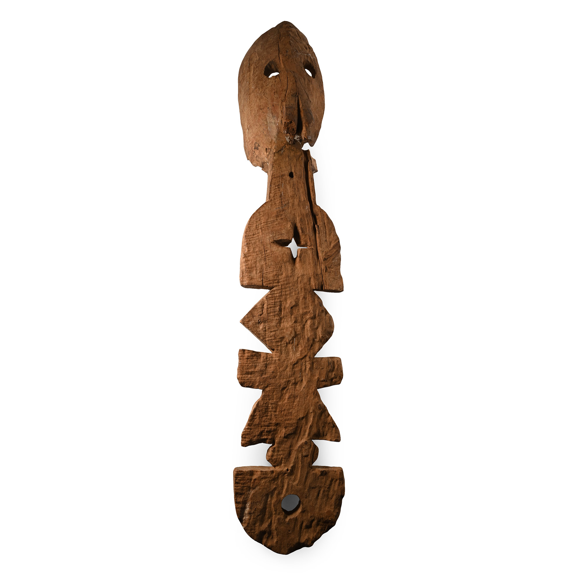 African Wooden Ceremonial Face Mask