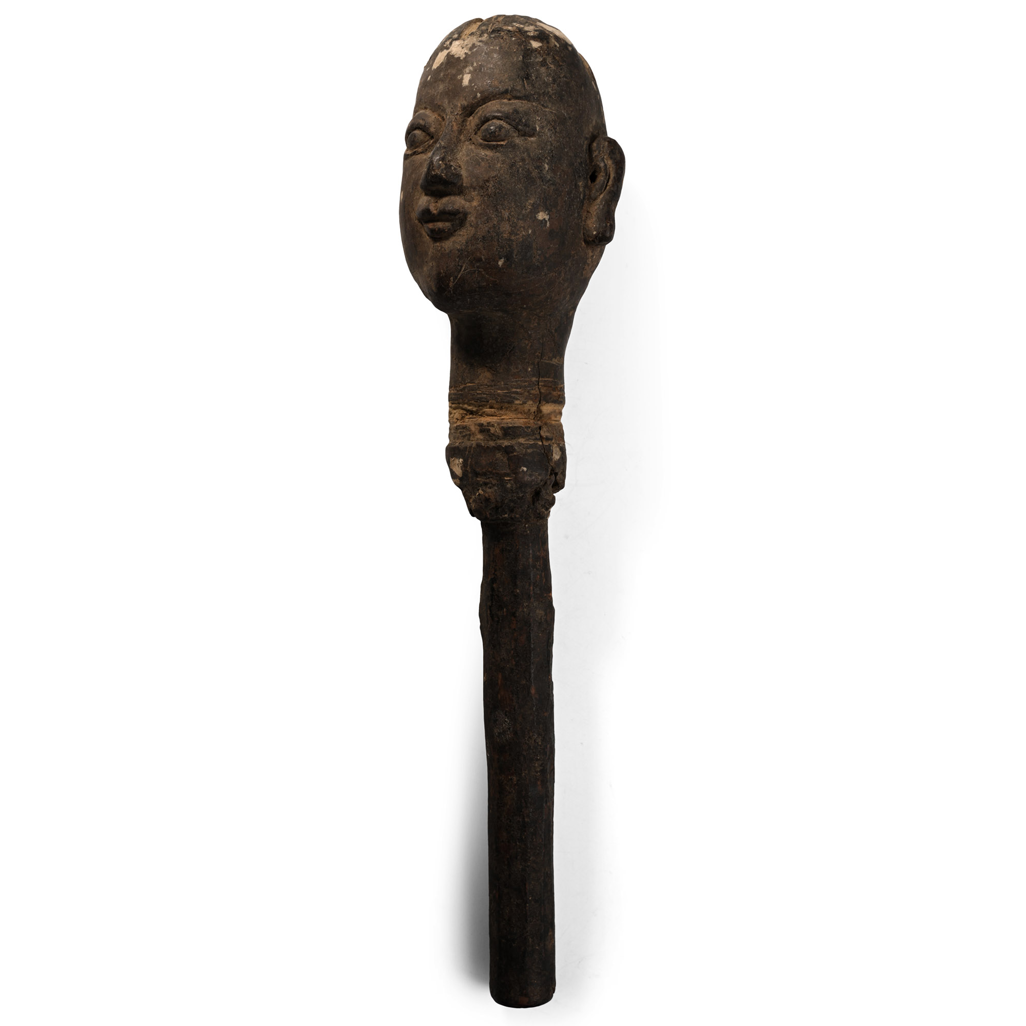 Indonesian Tau Tau Funerary Wooden Head