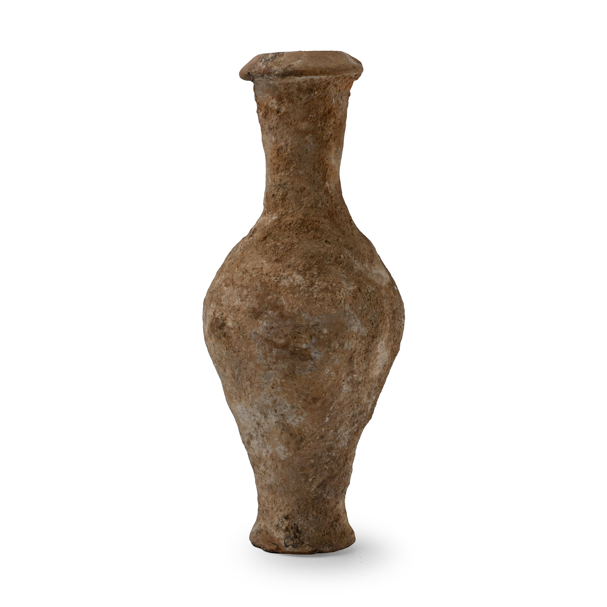 Hellenistic Terracotta Spindle Flask