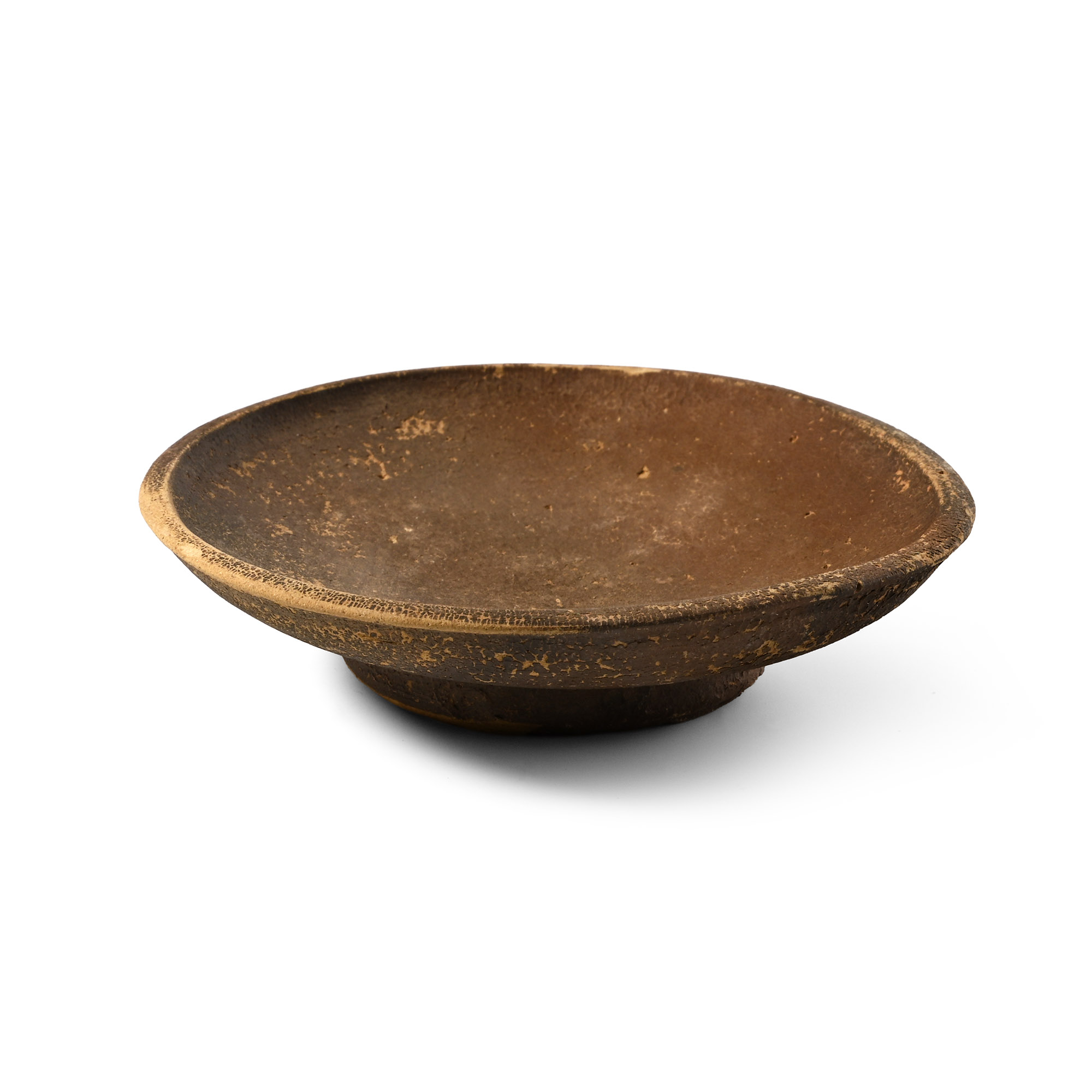 Greek Terracotta Pedestal Dish