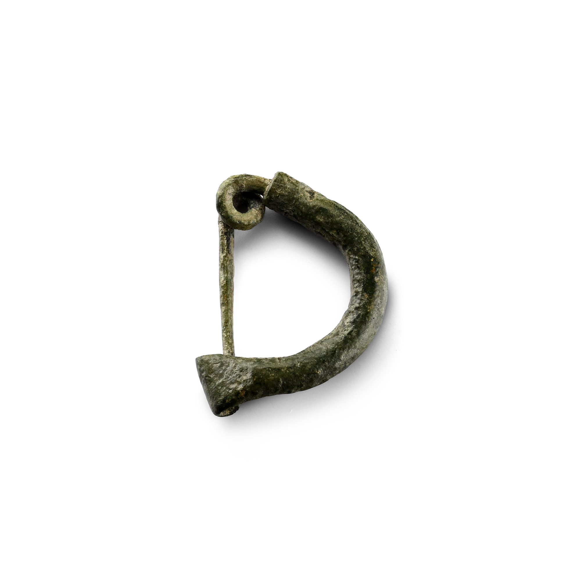 Greek Bronze Bow Brooch