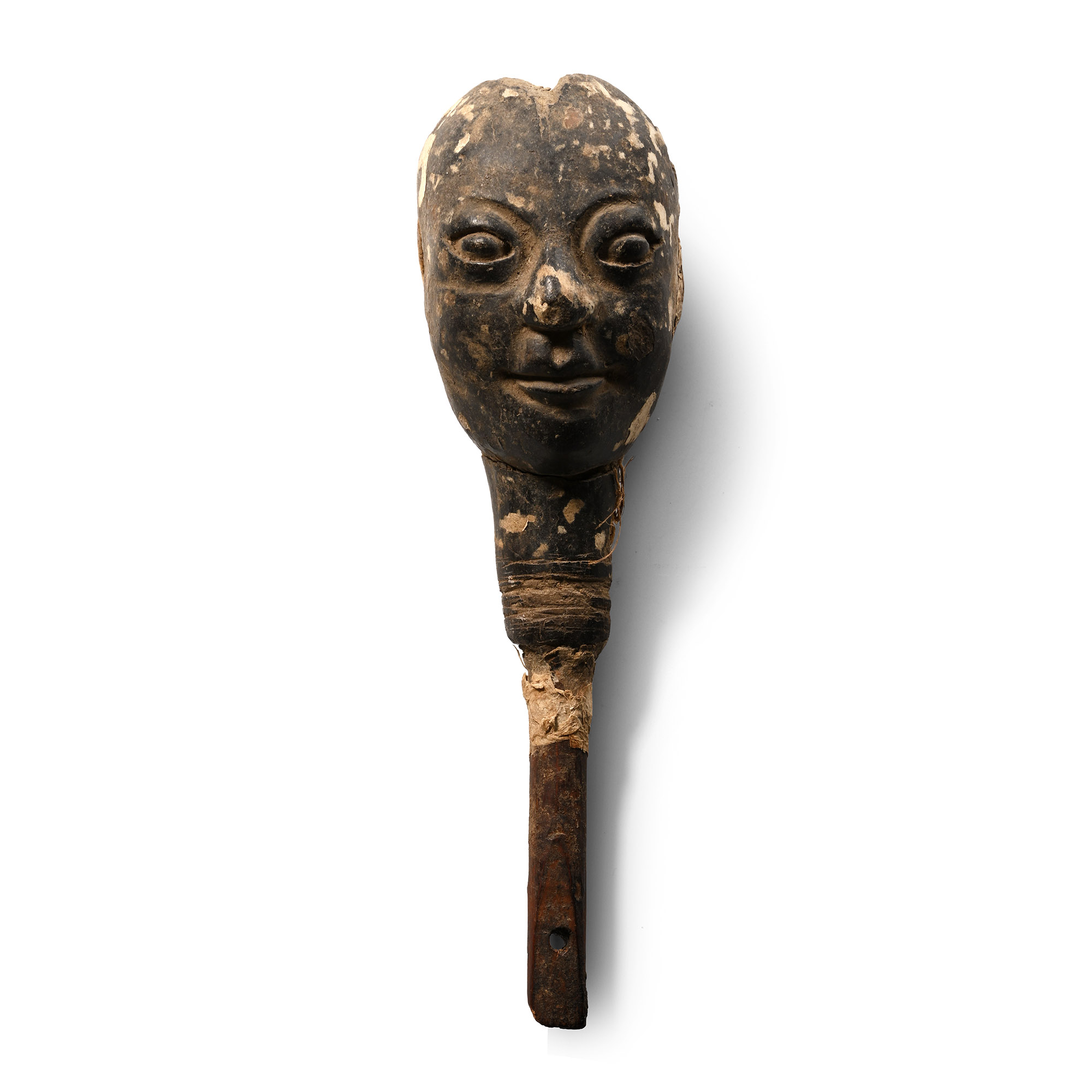 Indonesian Tau Tau Funerary Wooden Head