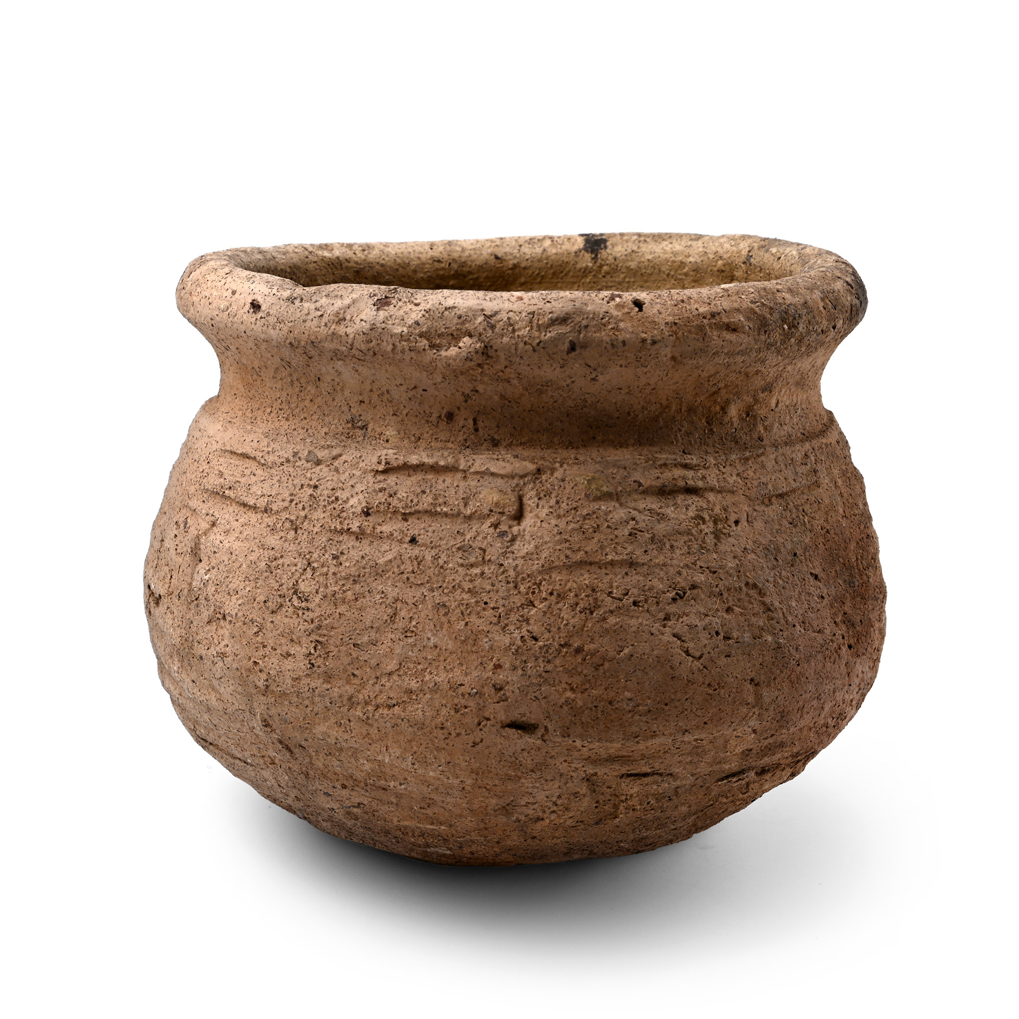 Thai Basket-Shaped Terracotta Cooking Pot