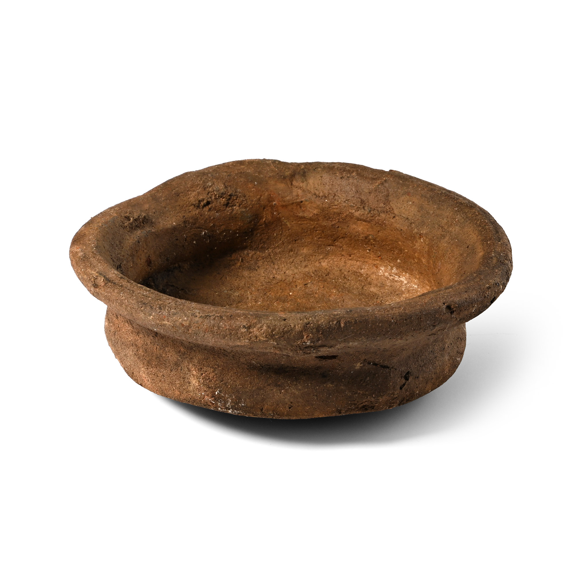 Thai Basket-Shaped Terracotta Bowl