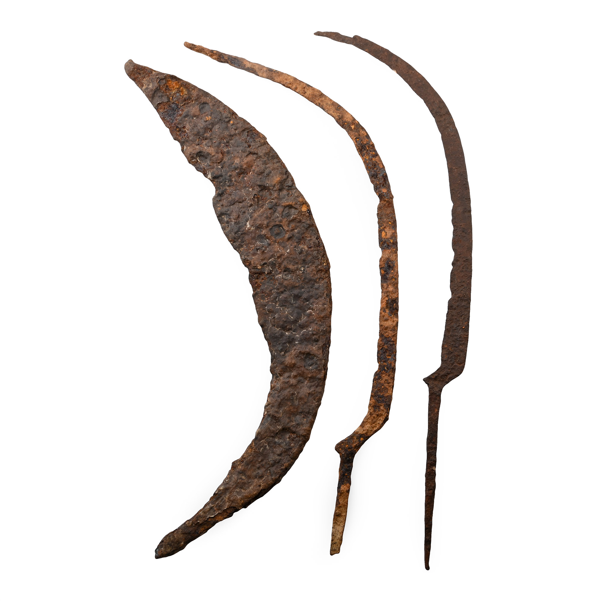 Medieval Iron Scythe Group