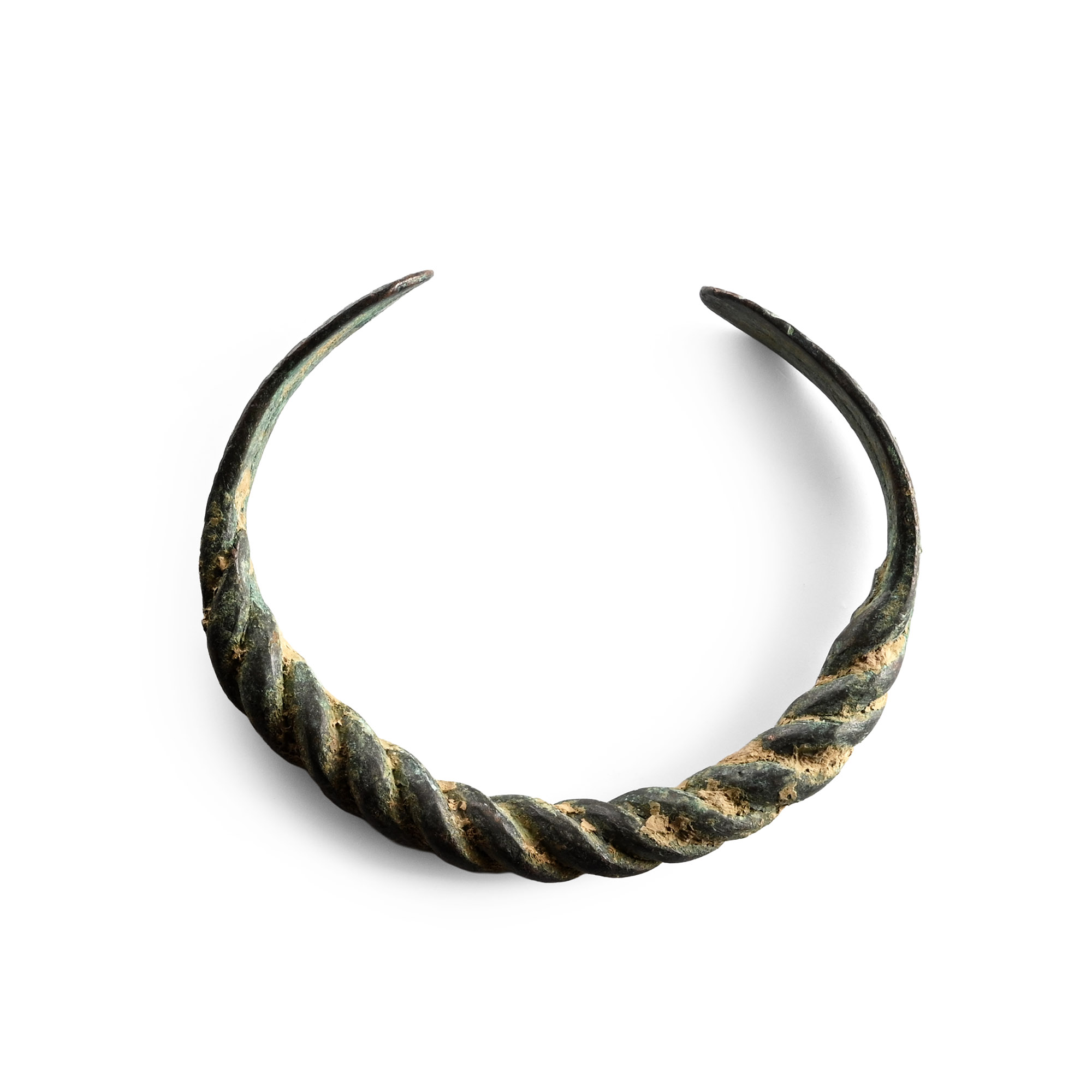 Viking Age Bronze Decorated Bracelet