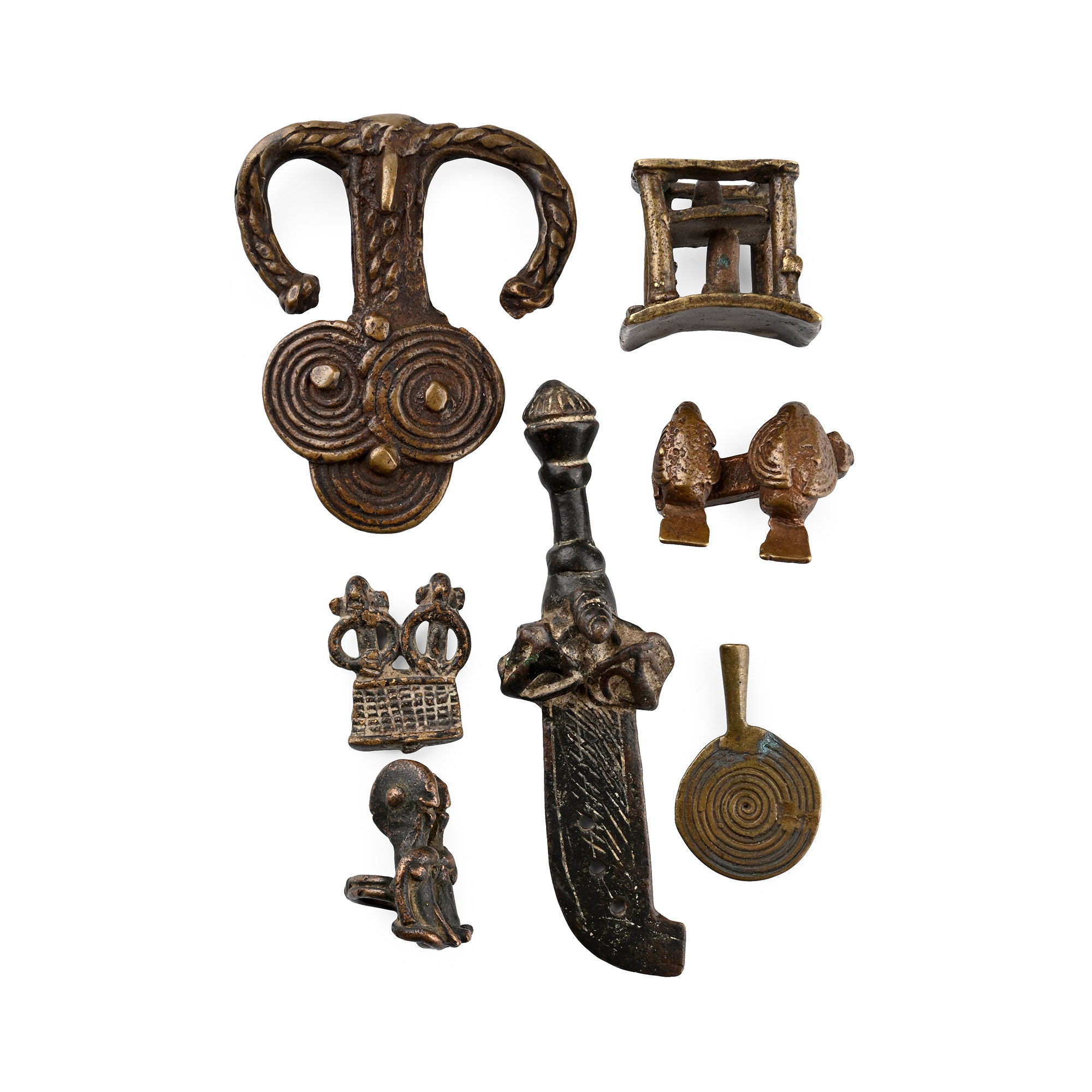 Ashanti Bronze Gold Weight Collection