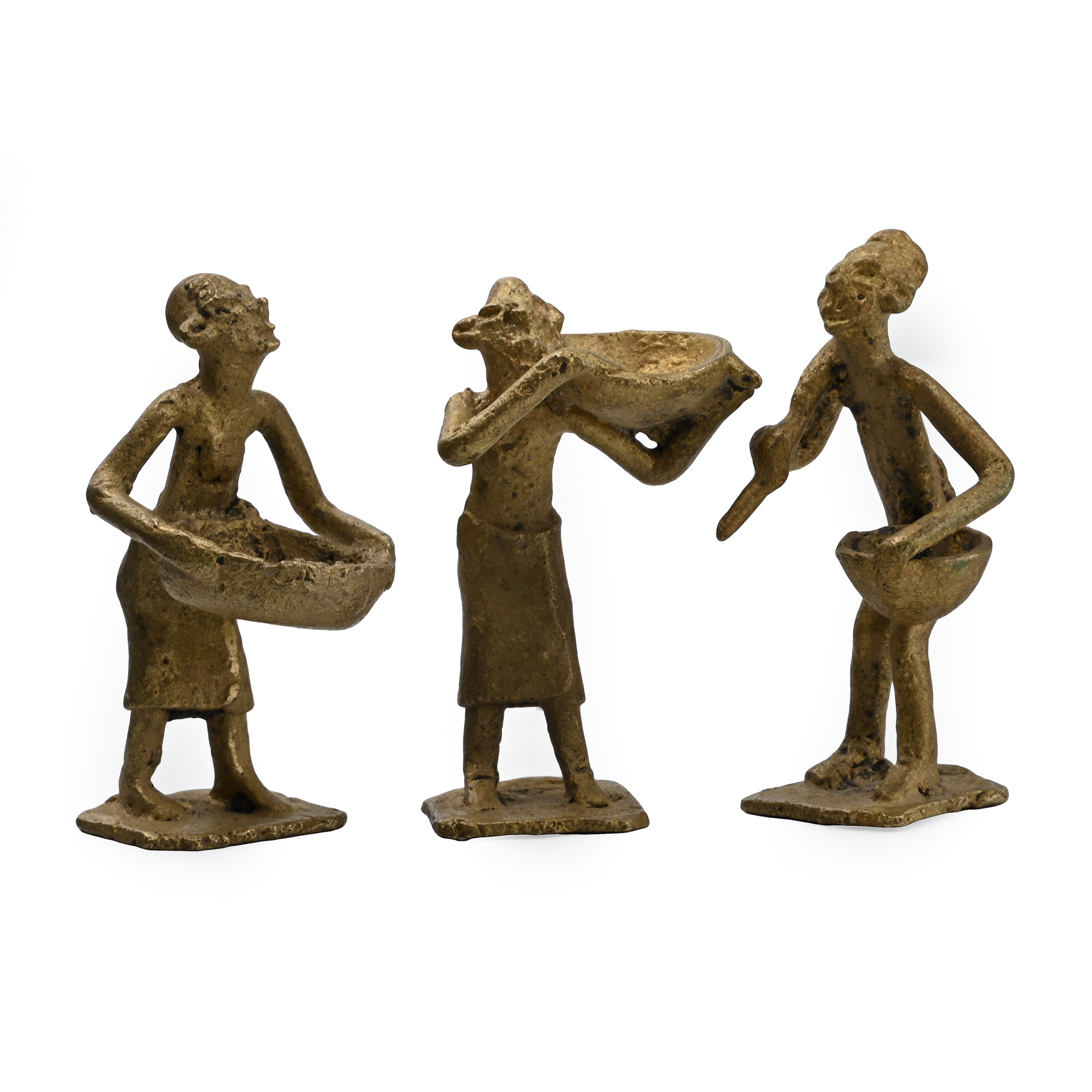 Ashanti Bronze Gold Figural Weight Collection