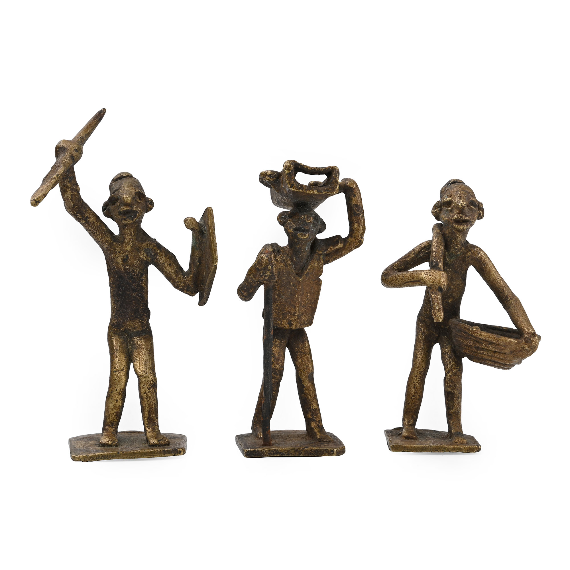 Ashanti Bronze Gold Figural Weight Collection