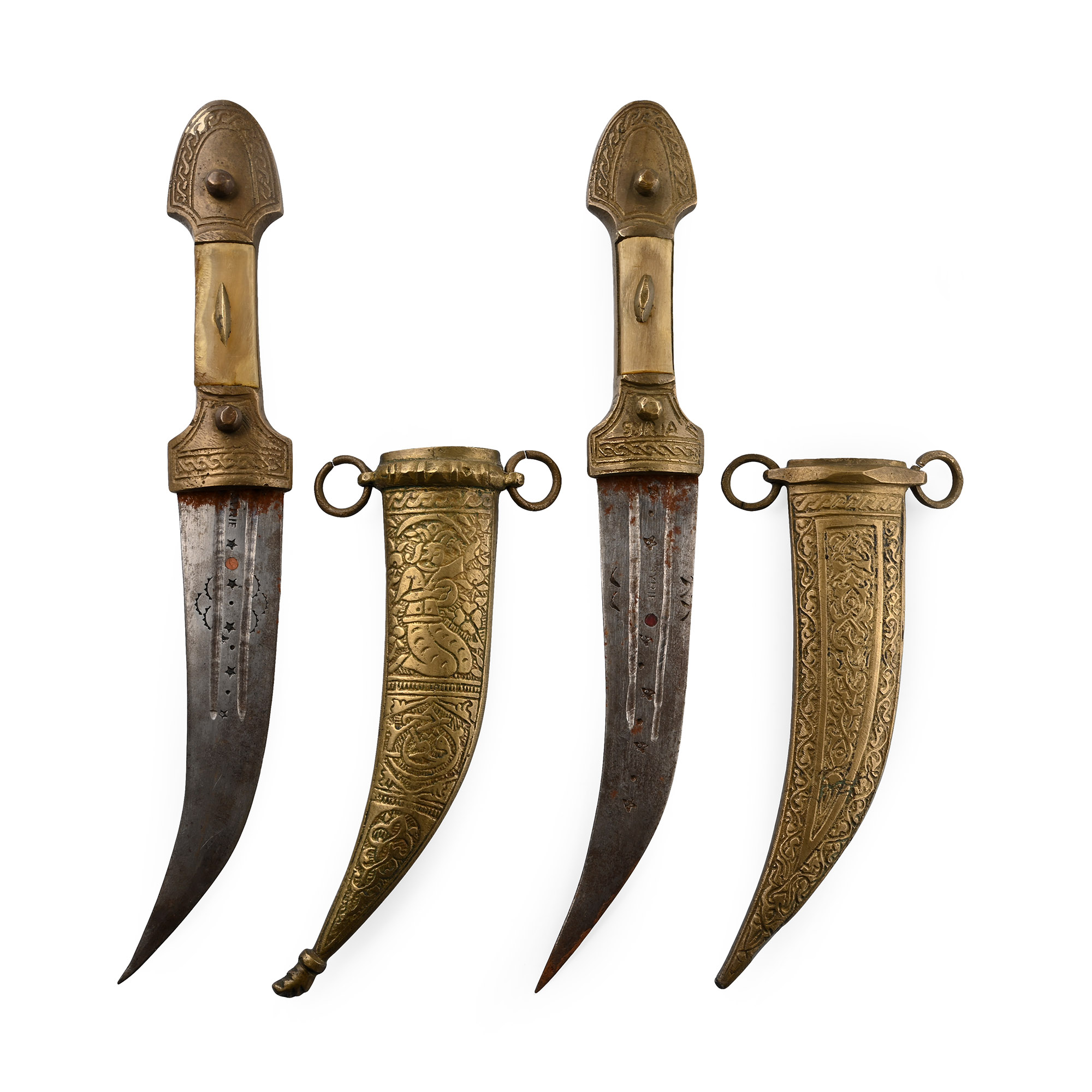Western Asiatic Style Dagger Pair