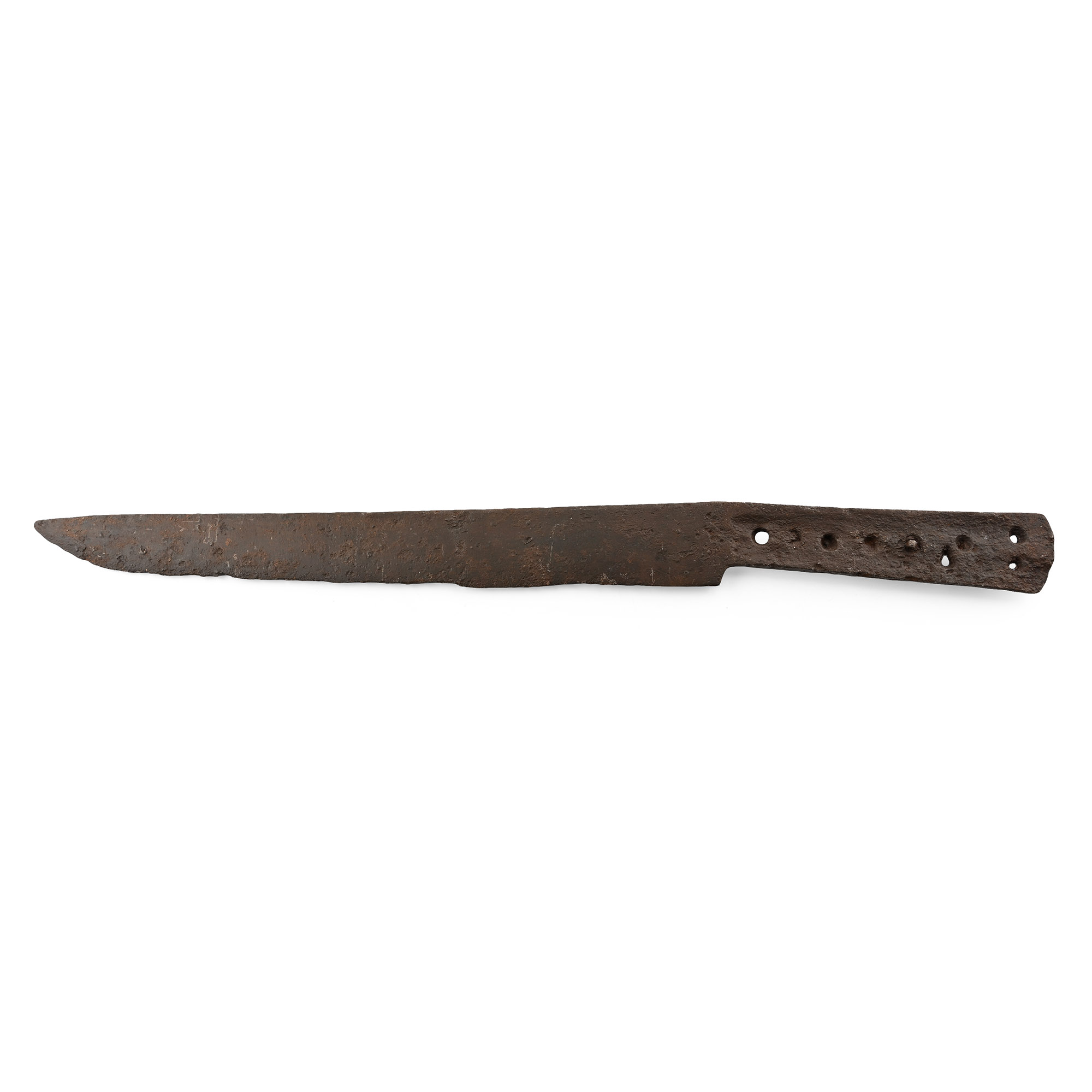 Medieval Iron Single-Edged Dagger