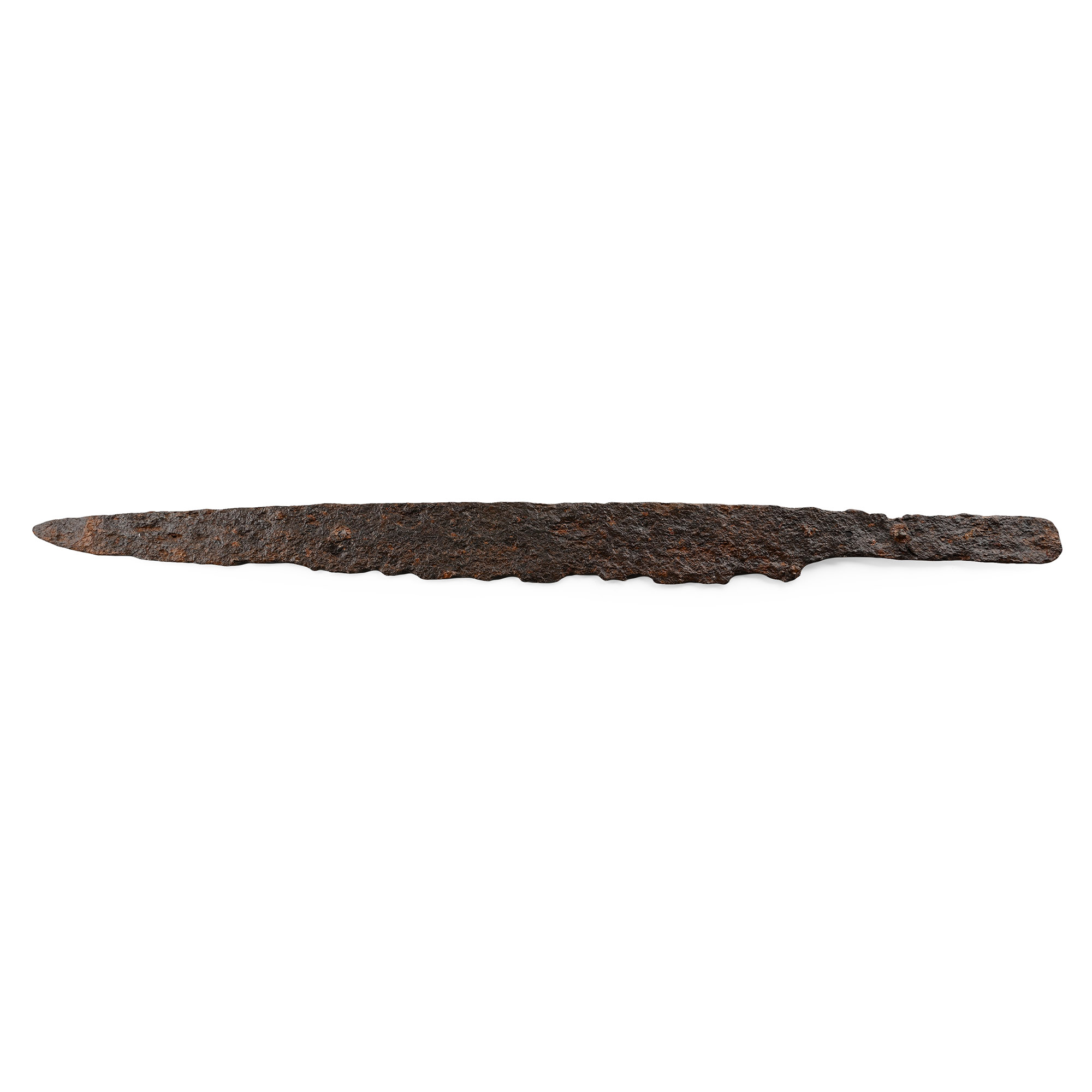 Medieval Iron Single-Edged Dagger