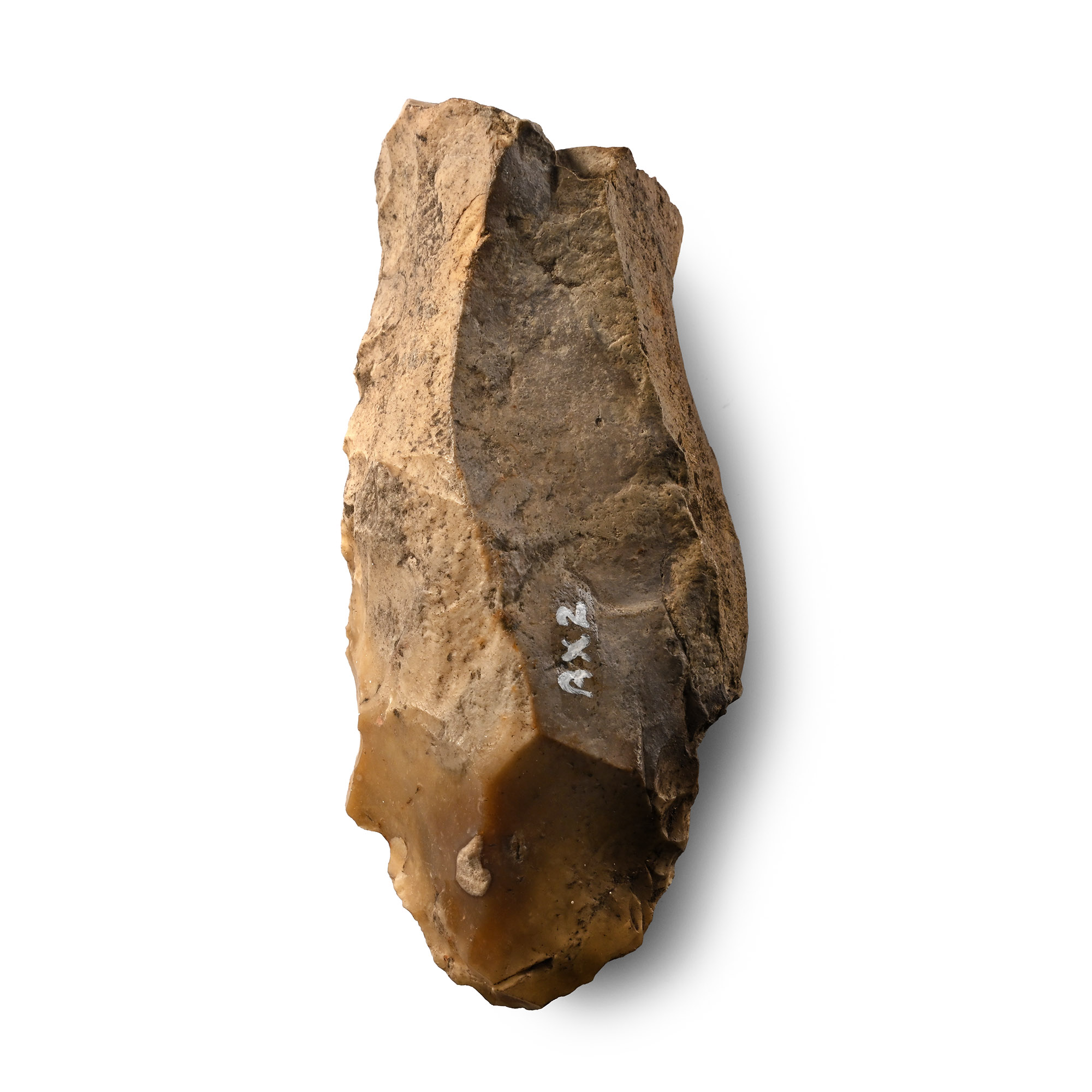 Stone Age Knapped Flint Axehead