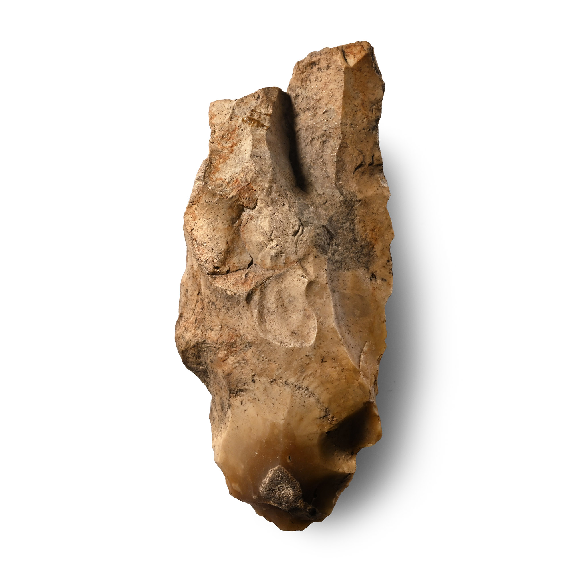 Stone Age Knapped Flint Axehead