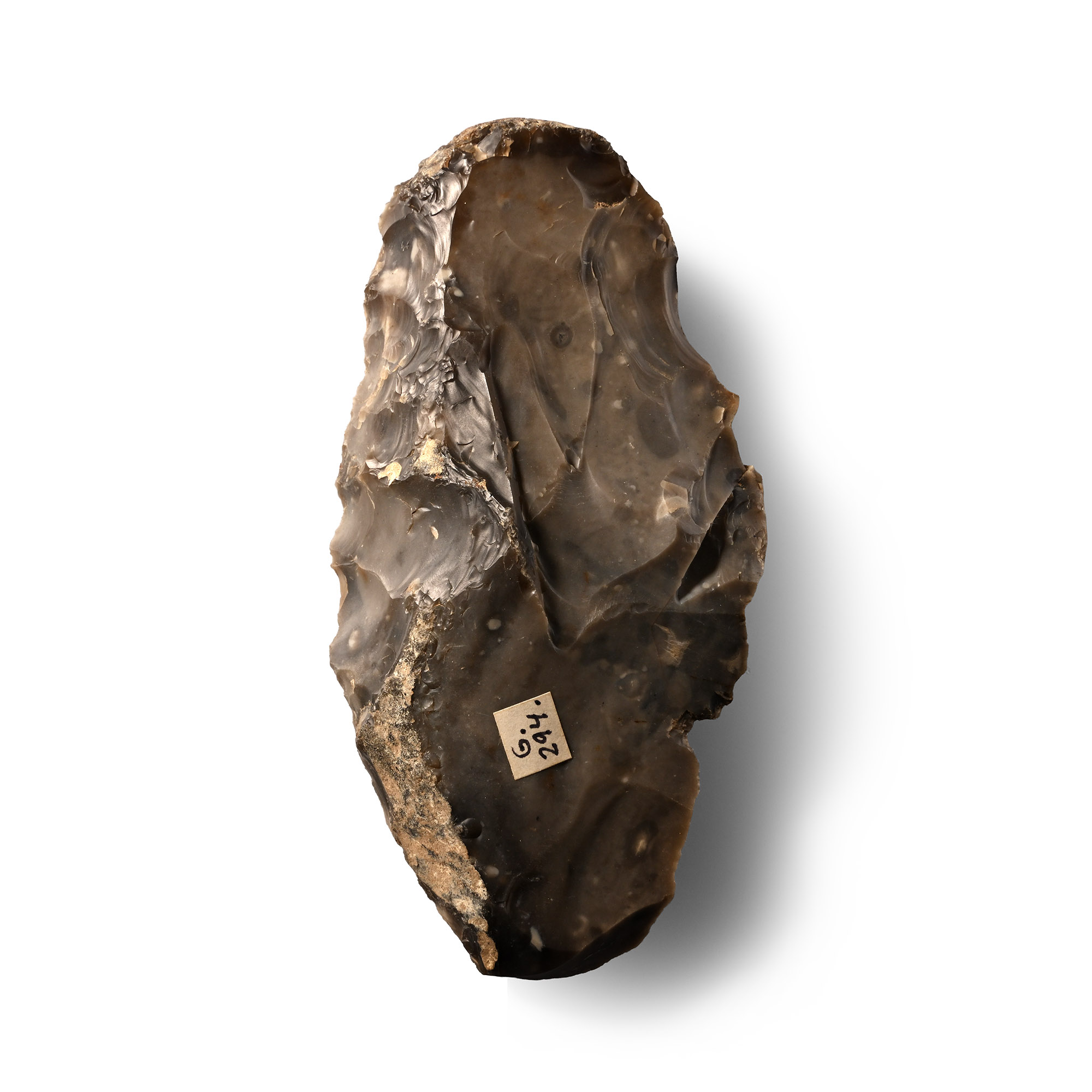 Danish Stone Age Knapped Flint Axehead