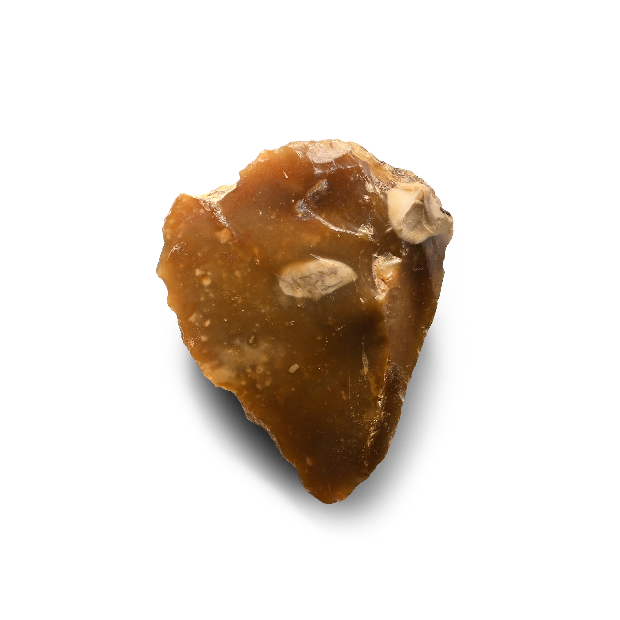 Clactonian Knapped Homo Heidelbergensis Proto Handaxe