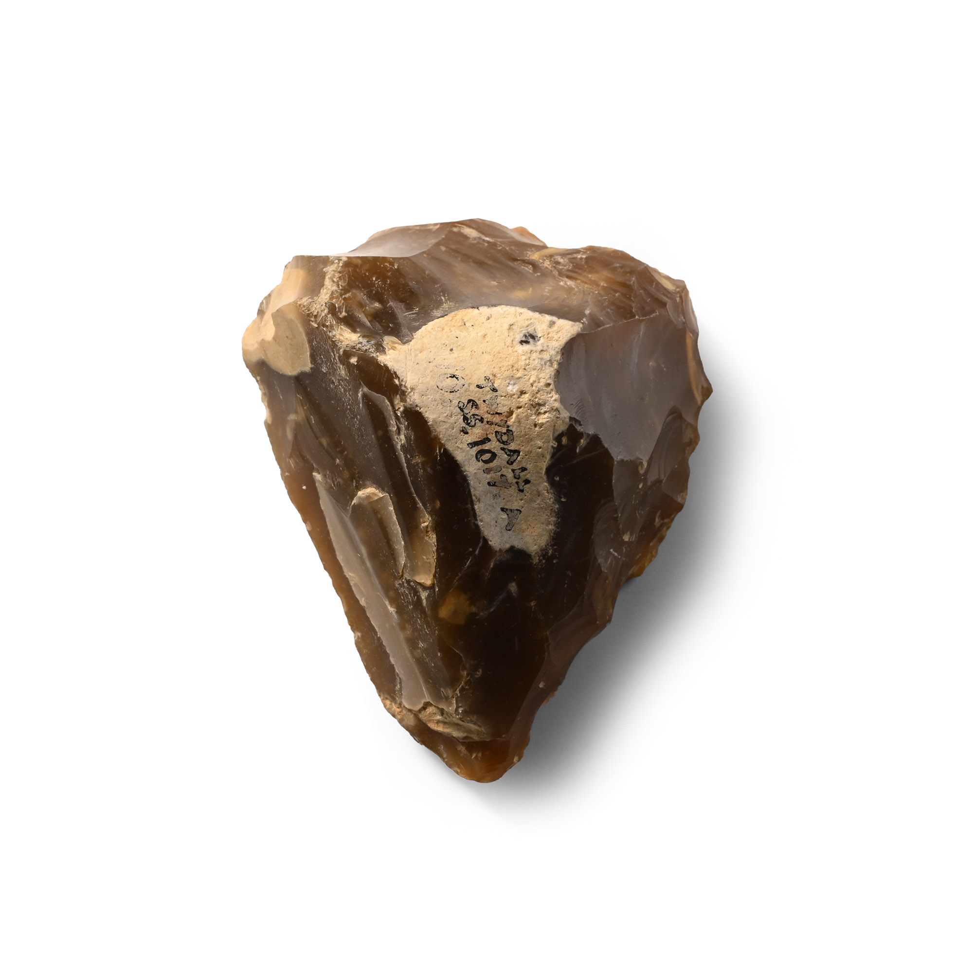 Clactonian Knapped Homo Heidelbergensis Proto Handaxe