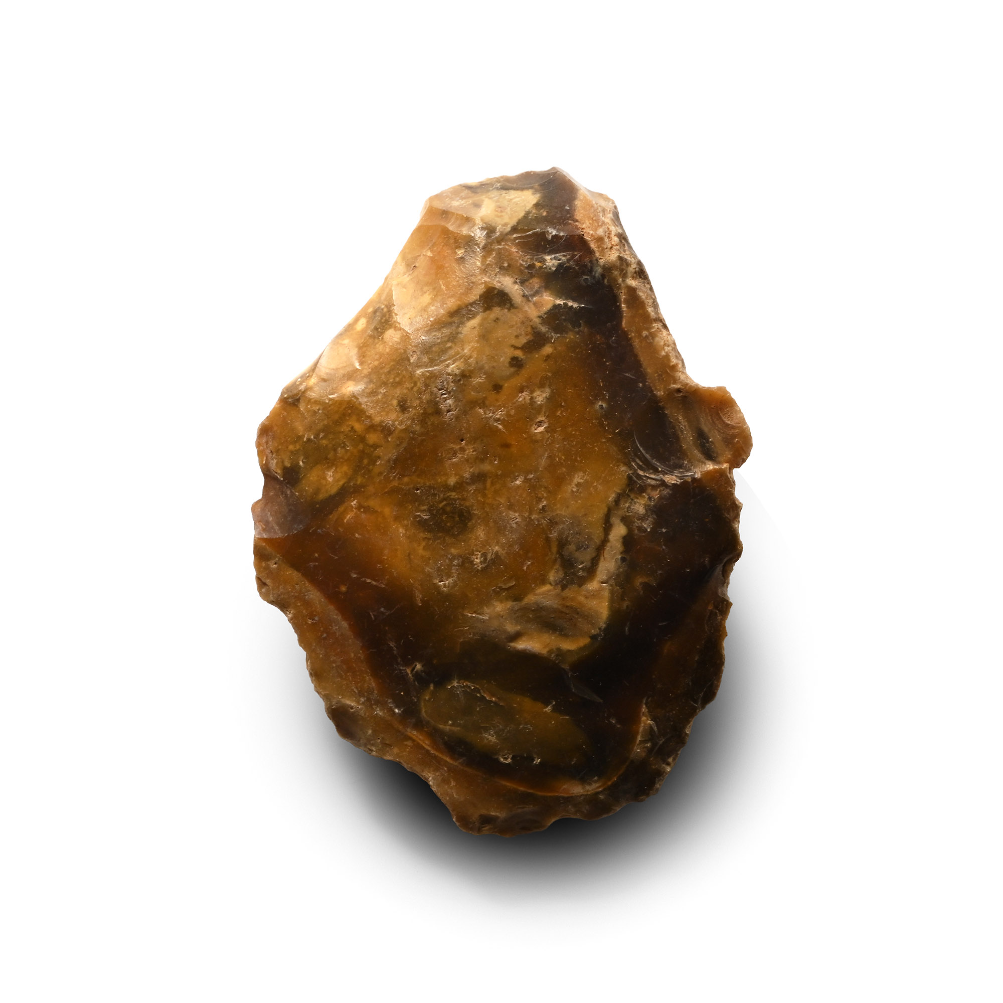 Stone Age Clactonian Knapped Homo Heidelbergensis Proto Handaxe
