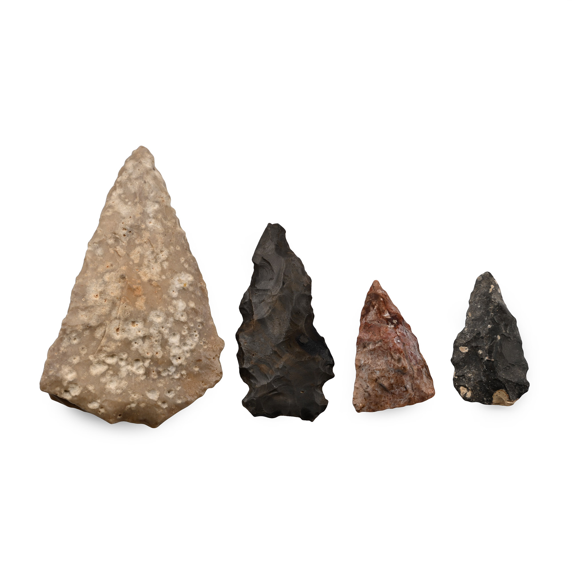 Stone Age Tenerean Projectile Point Group