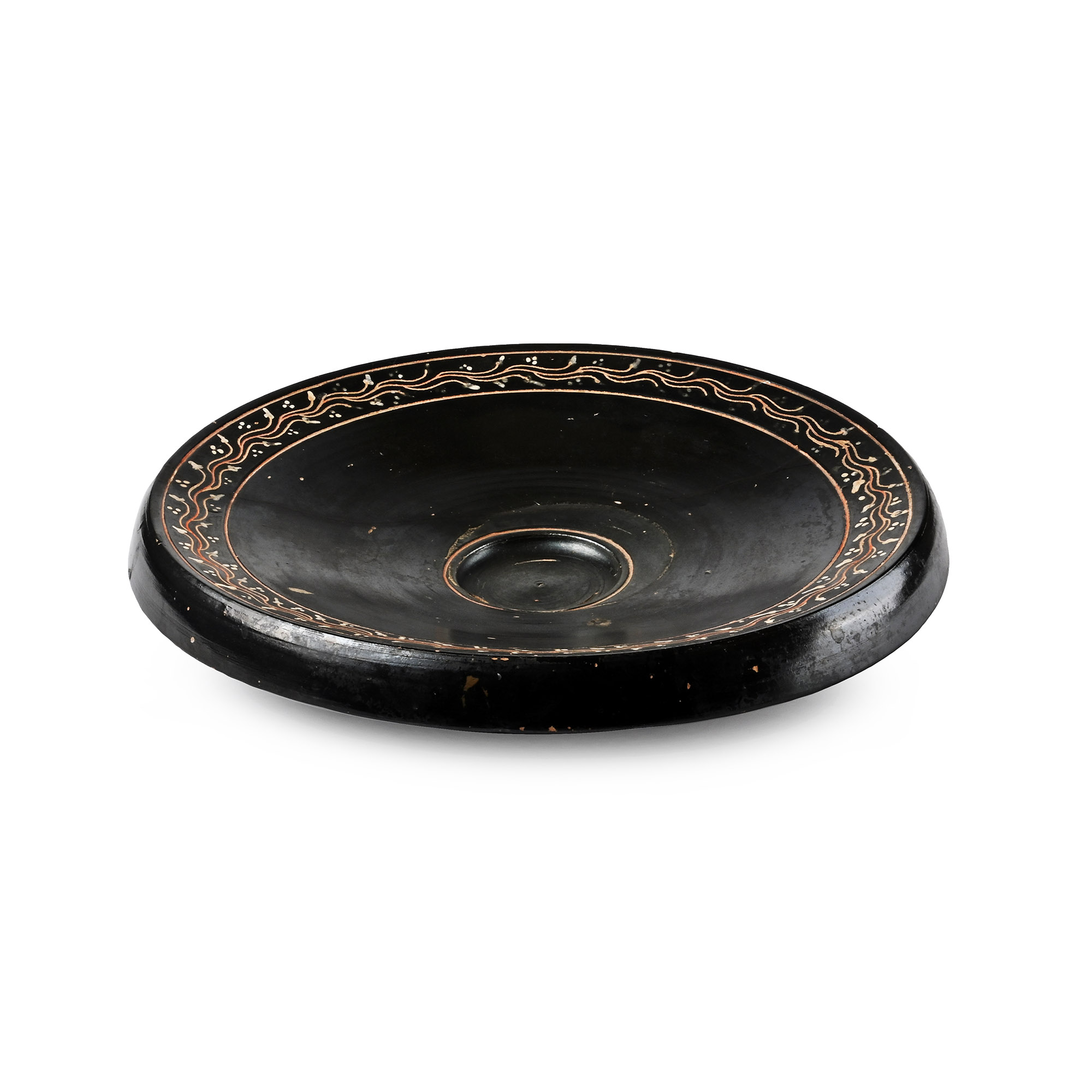Large Hellenistic Teano-Ware Fish Plate