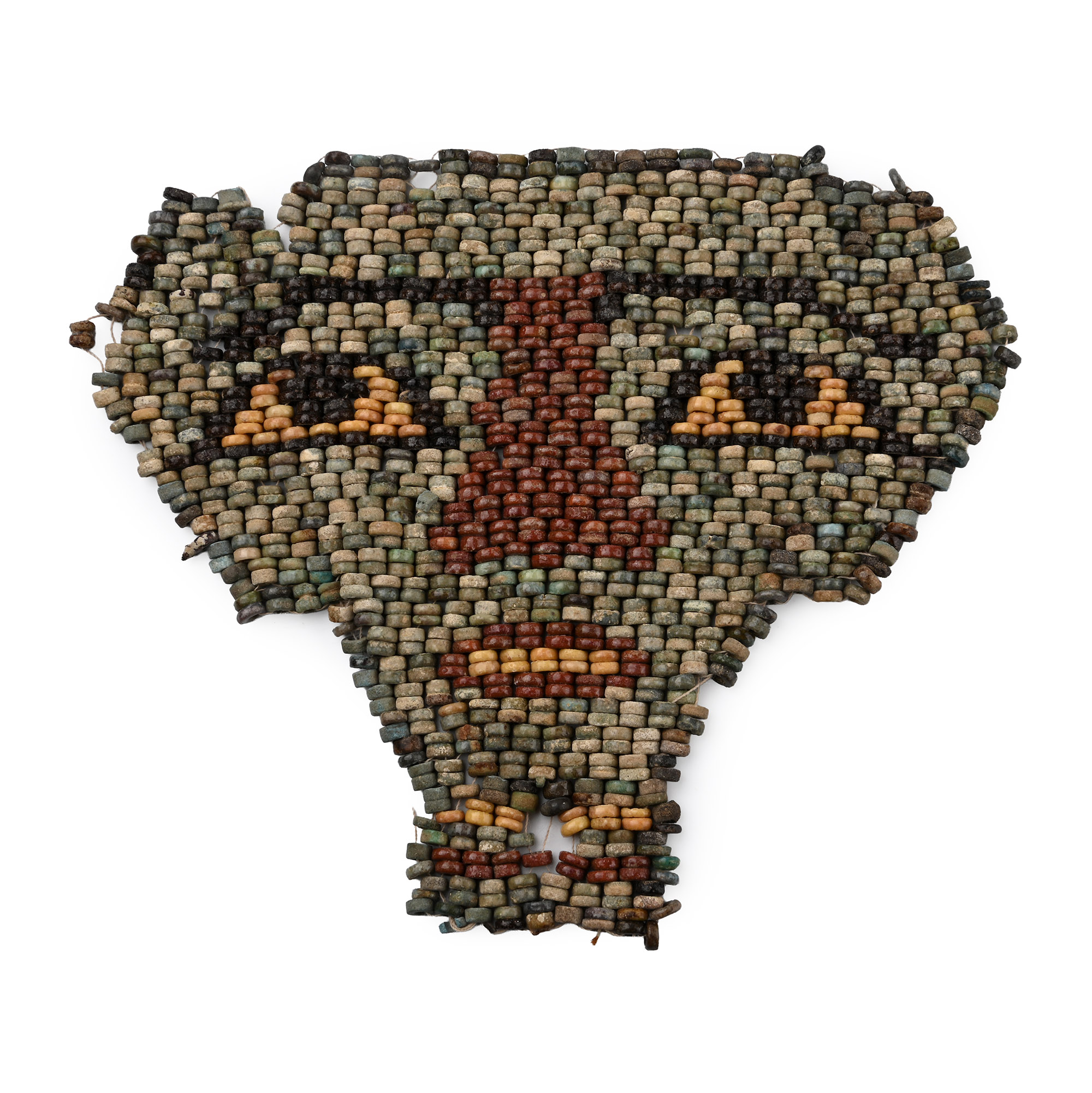 Egyptian Faience Beaded Mummy Mask