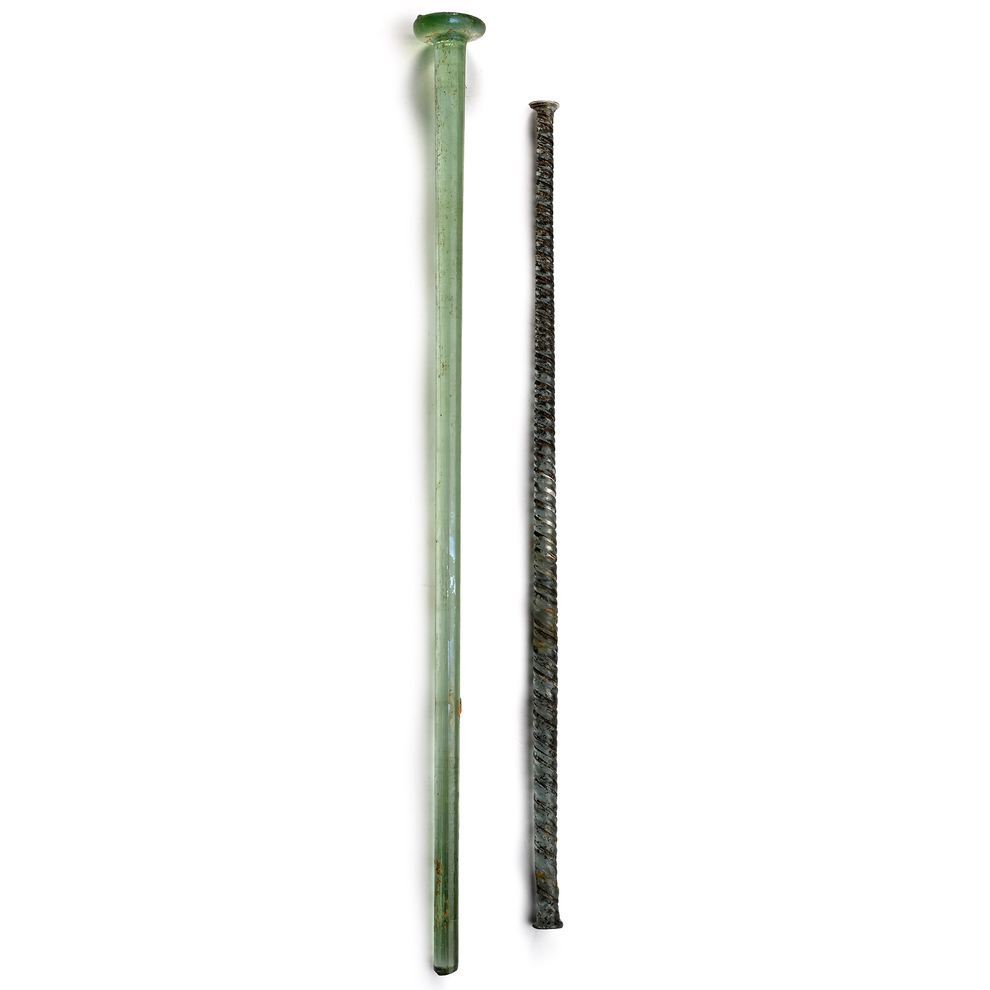 Roman Glass Stirring Rod Group