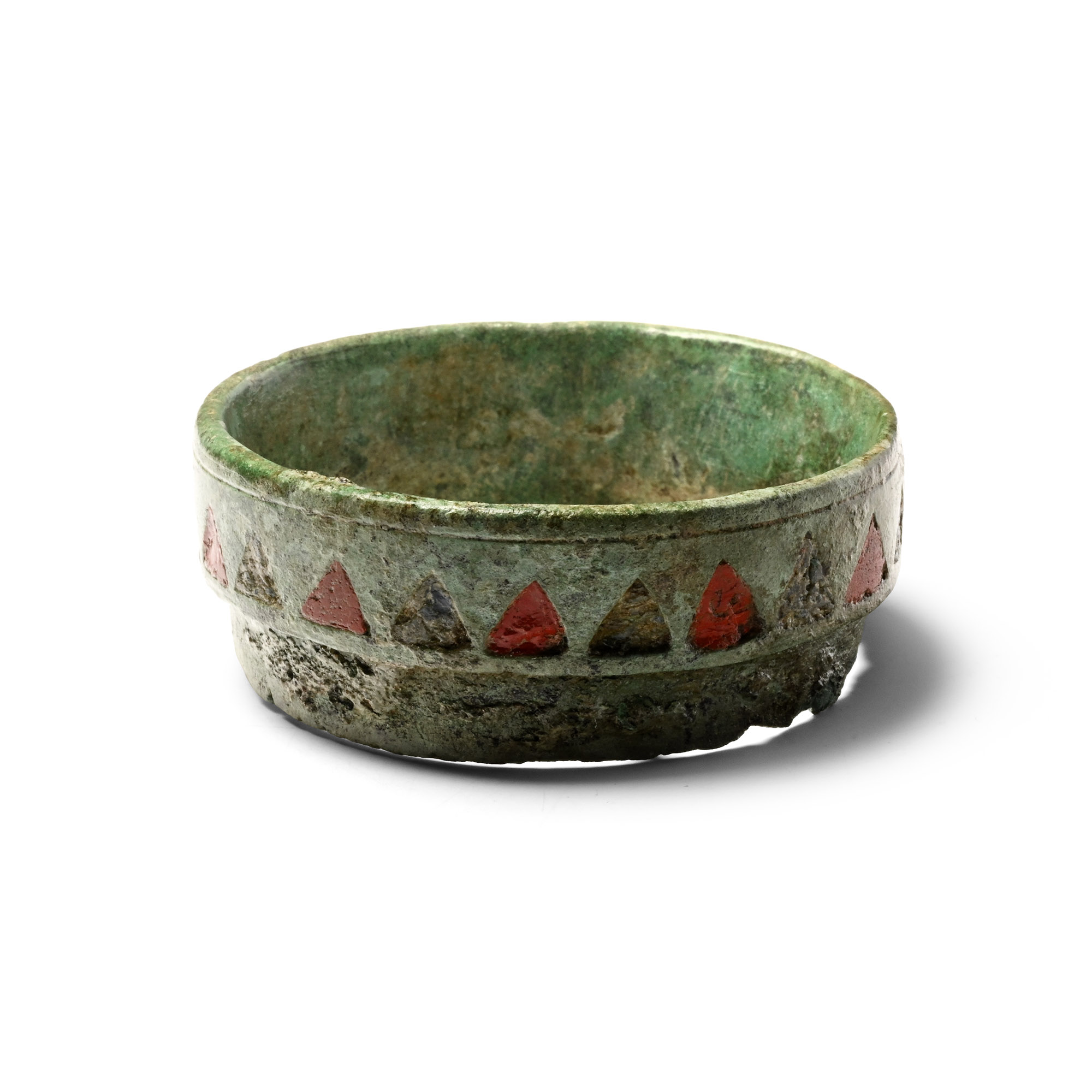 'The Kniveton' Romano-British Enamelled Bronze Drinking Horn Rim