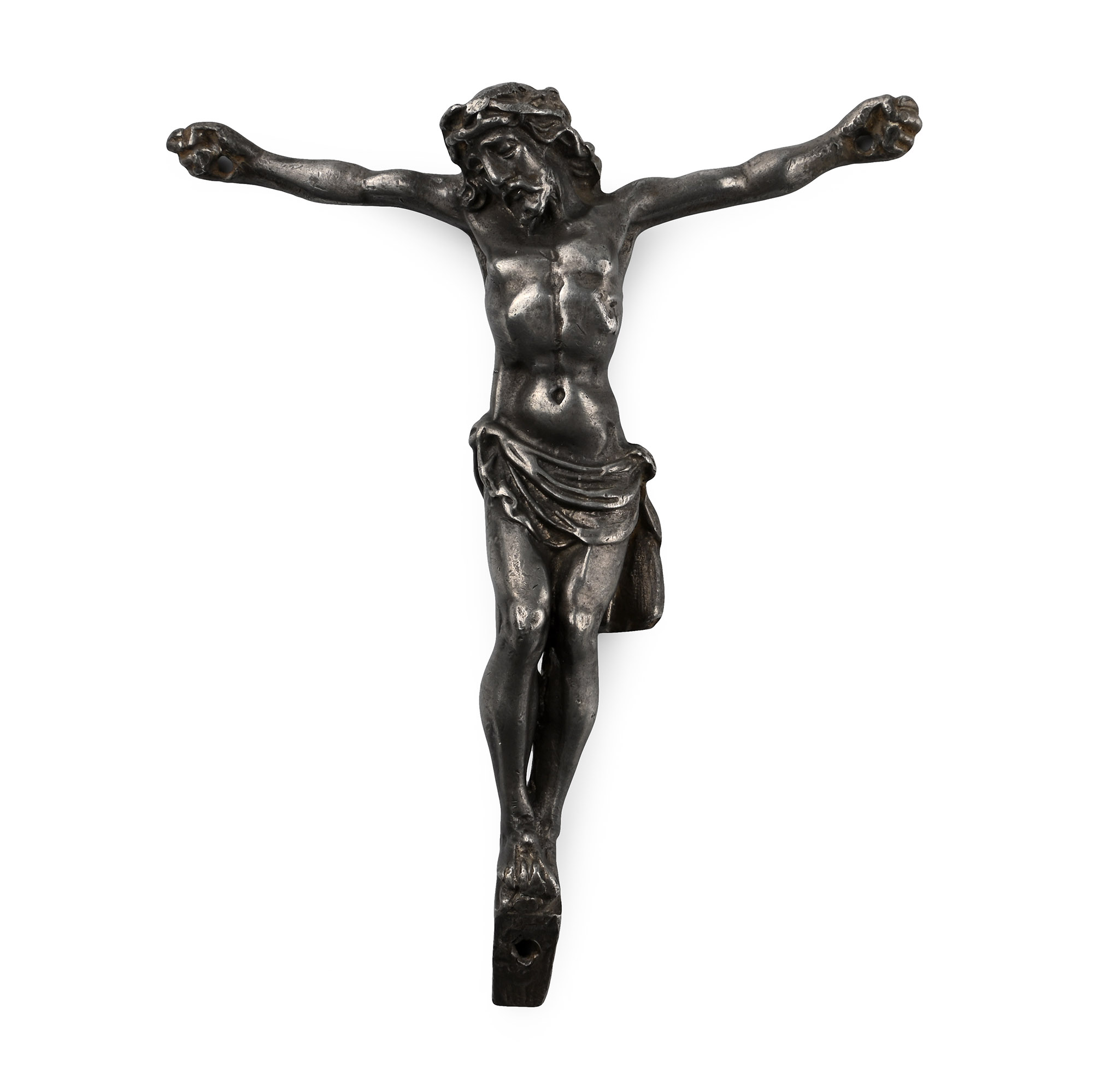 Post Medieval Silver-Coloured Metal Corpus Christi