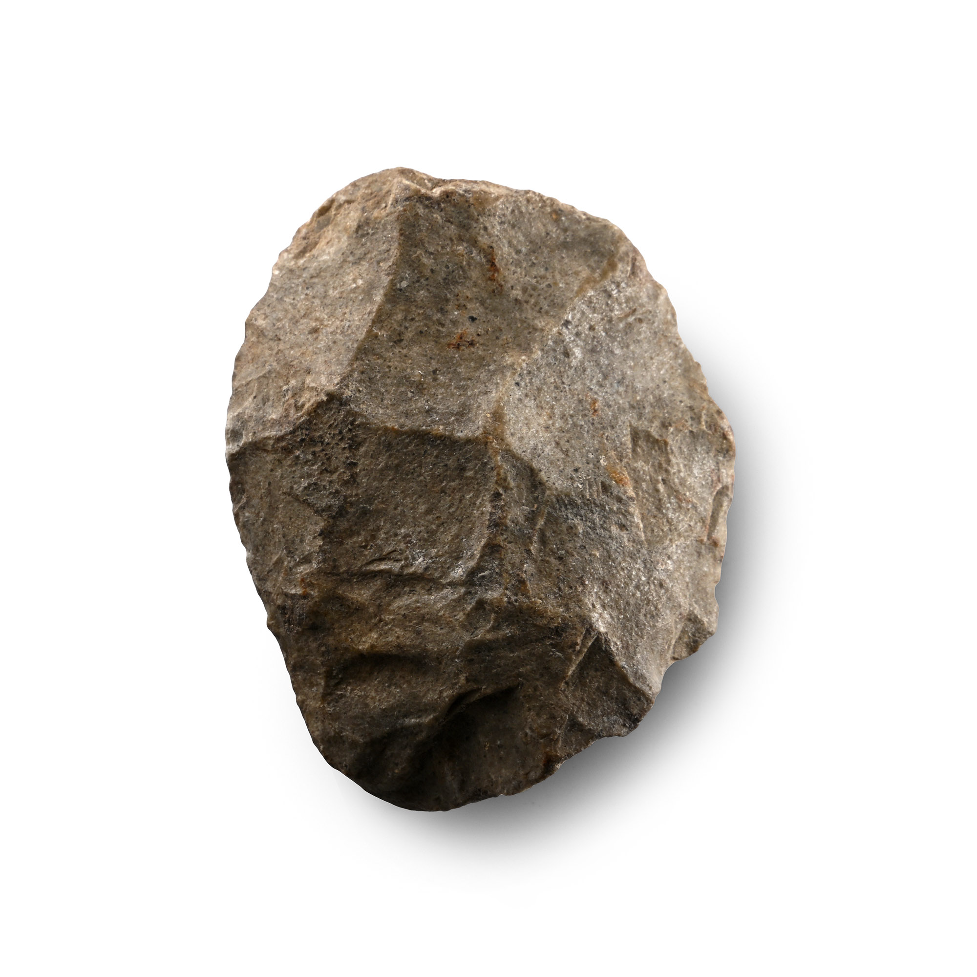 Stone Age French Grey Stone Scraper