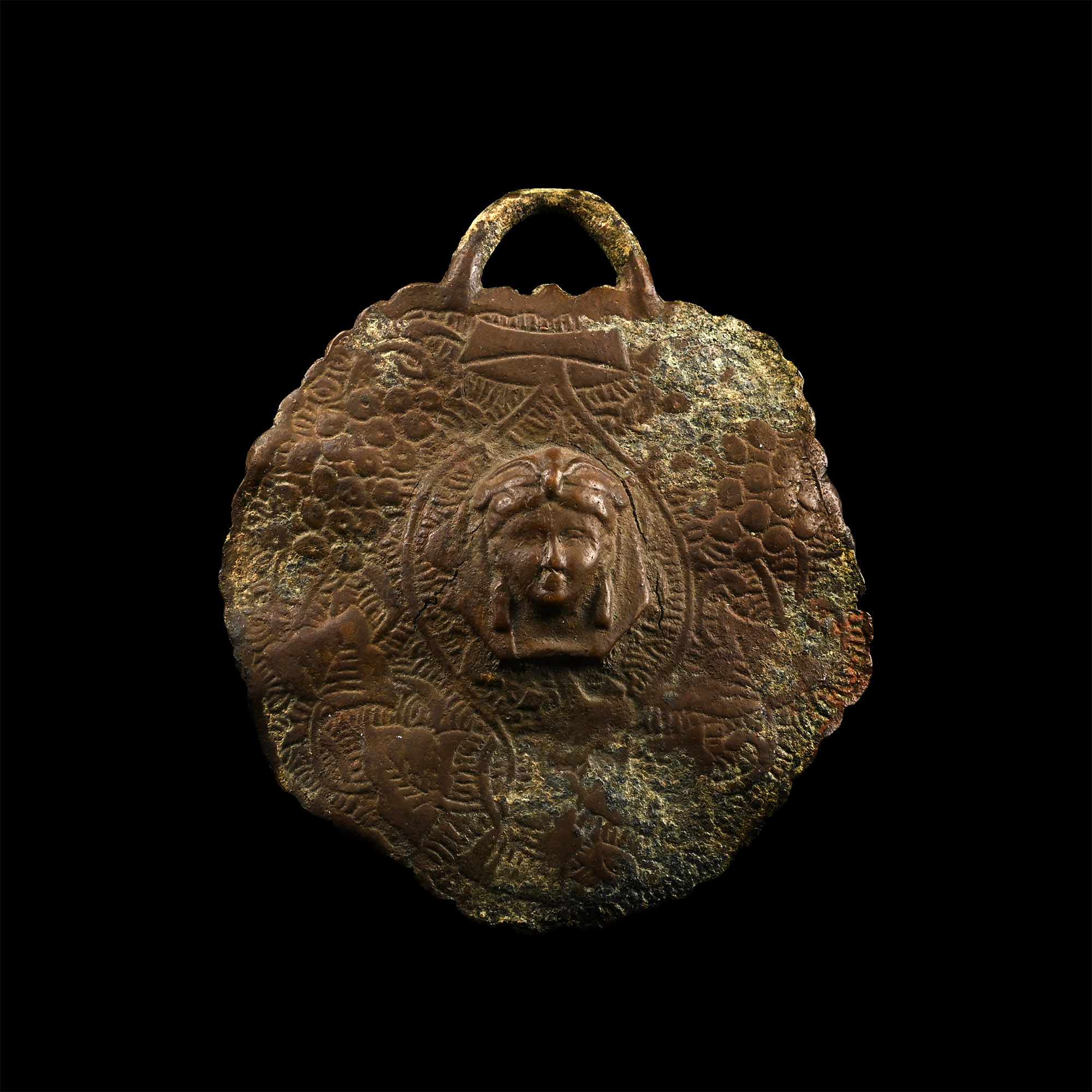 Large Post Medieval Bronze Plaque
