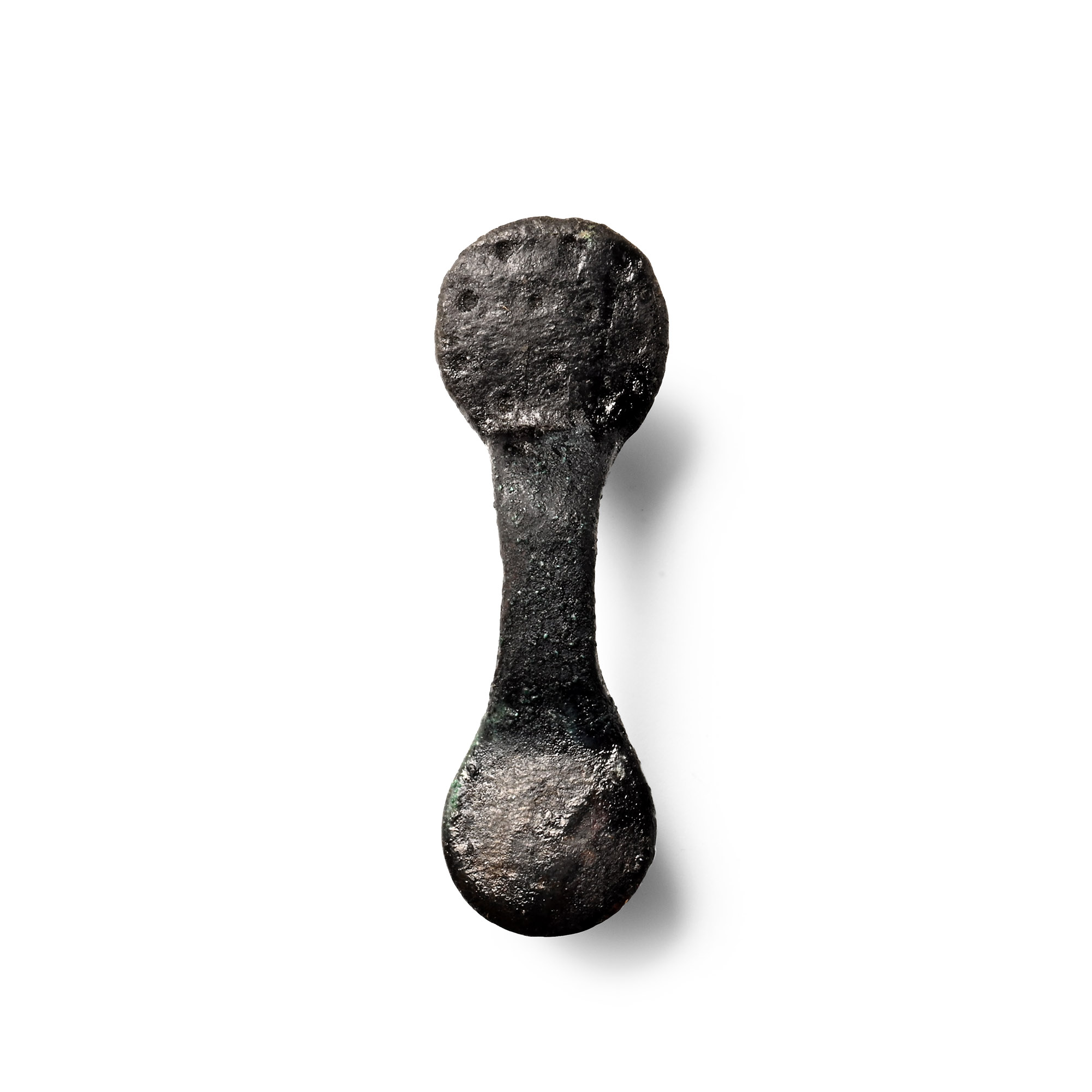 Anglo-Saxon Bronze Ansate Brooch