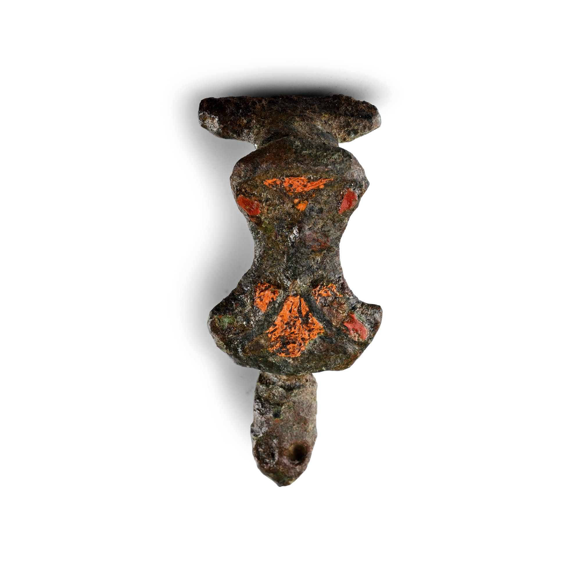 Roman Enamelled Bronze 'Tortoise' Brooch