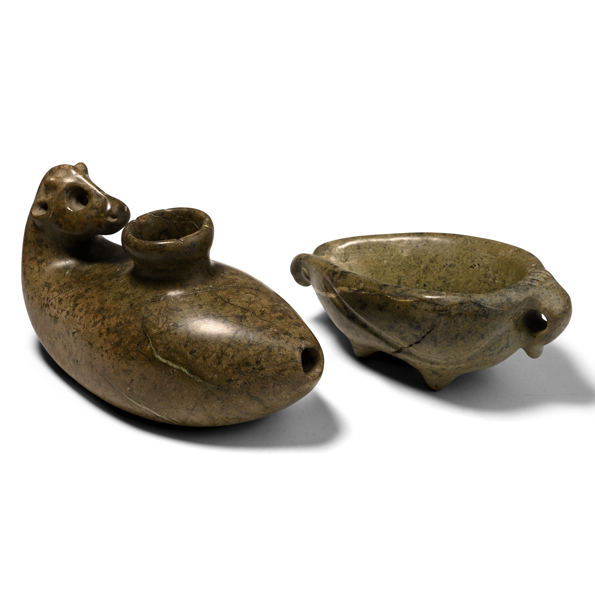 Large Mesopotamian Style Stone Vessel Group