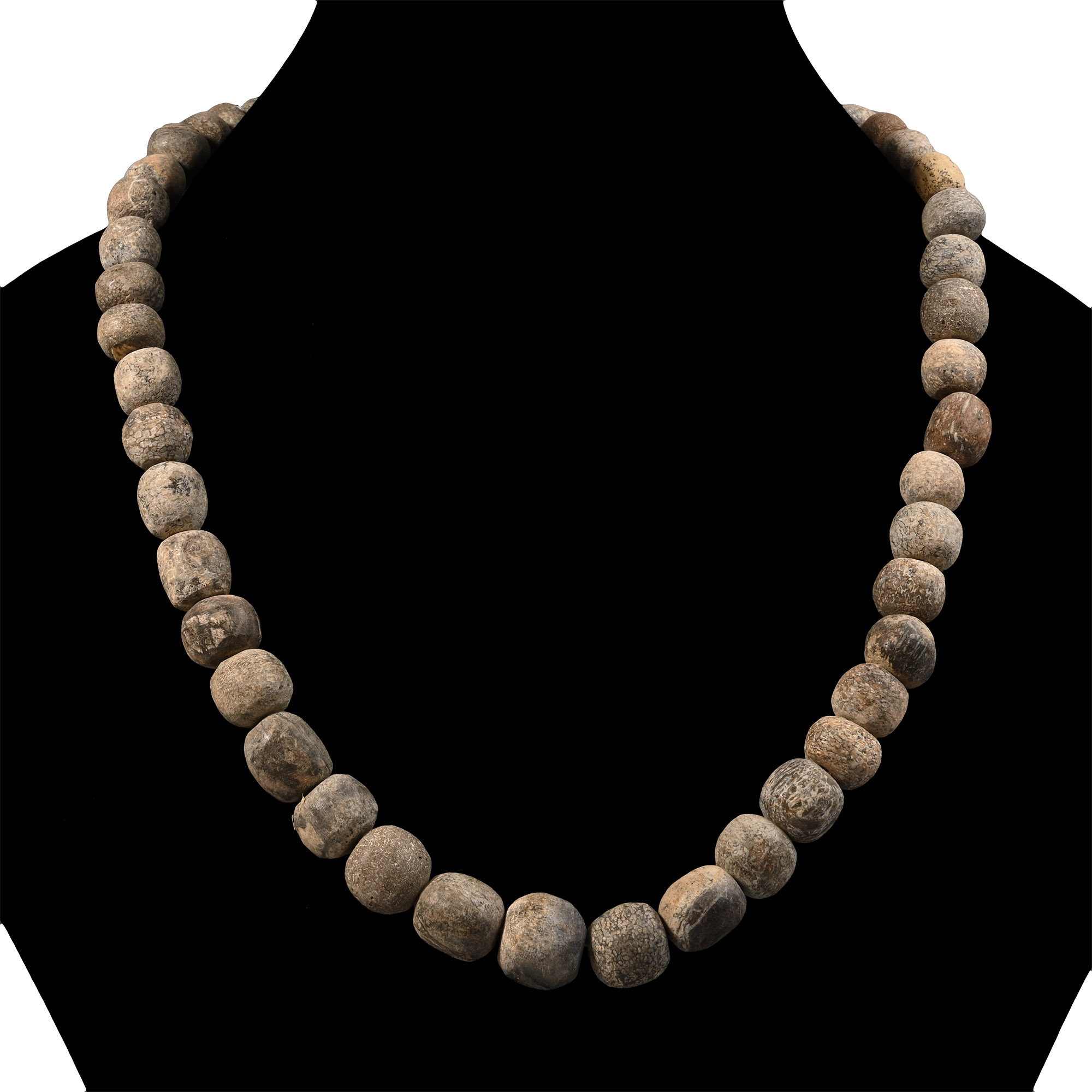 Woolly Mammoth Bone Bead Necklace String